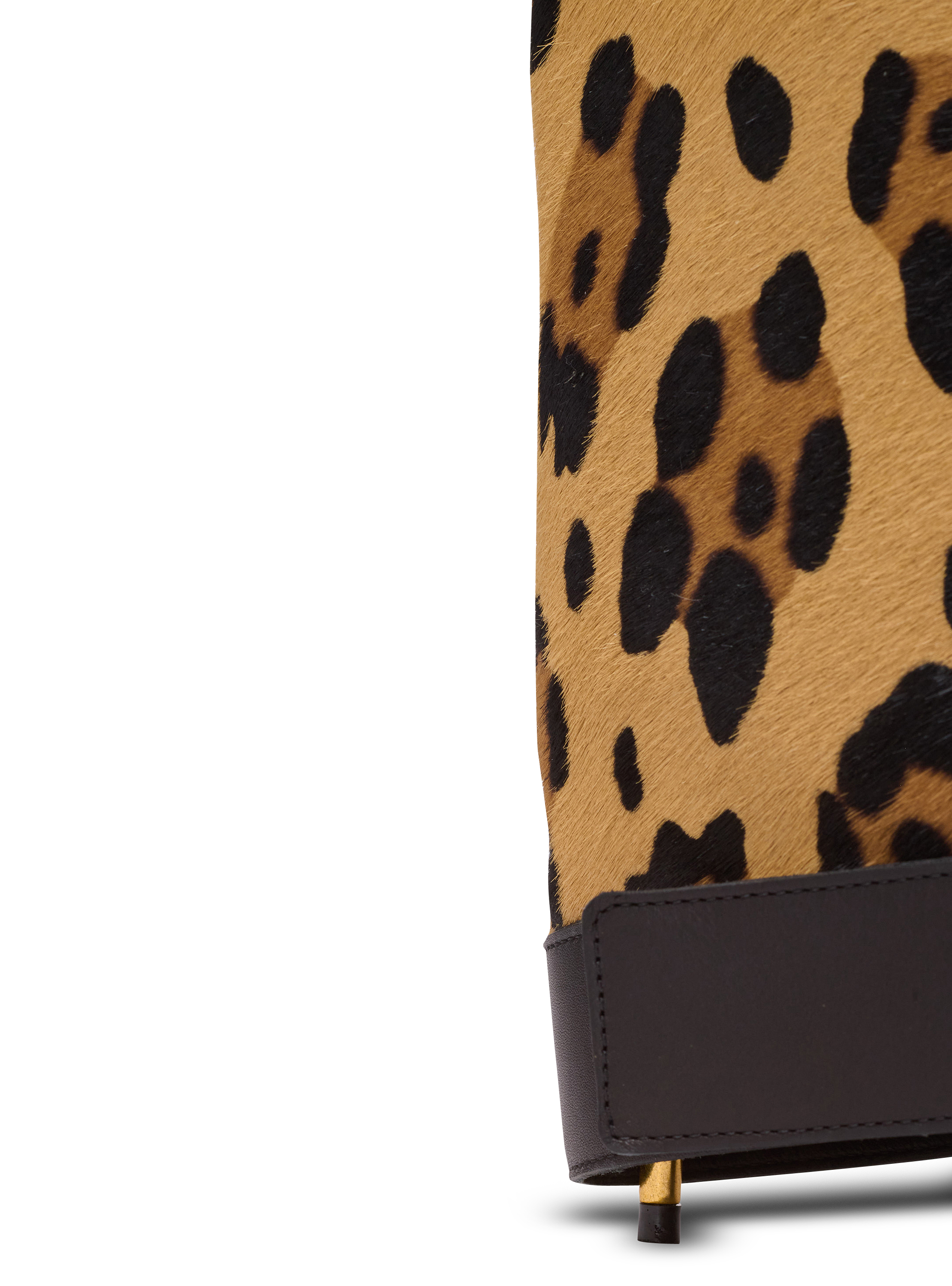 Anthem leopard print leather boots