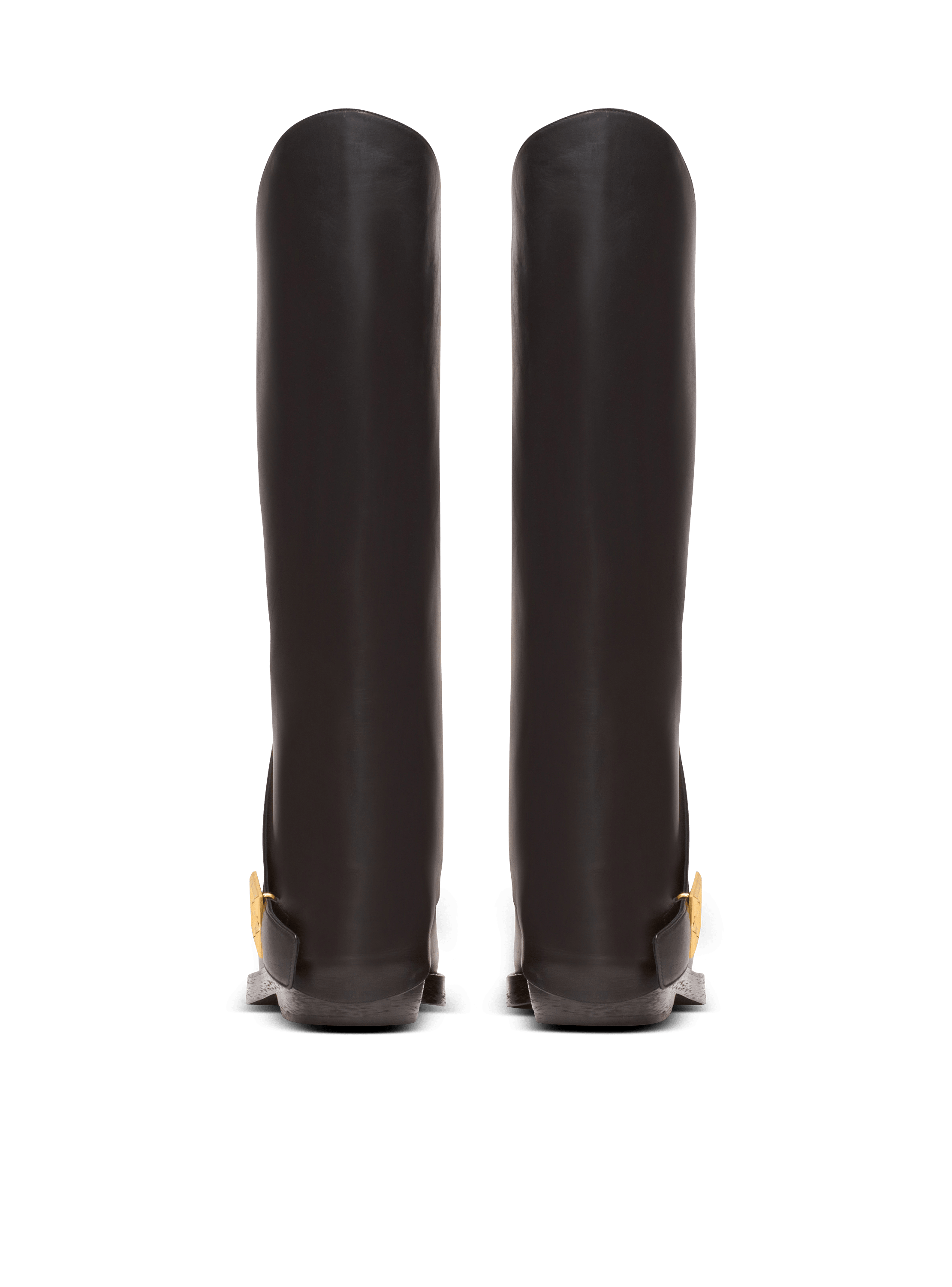 バルマン レザーブーツ　size 42 BALMAIN（バルマン）ブーツ - FARFETCH