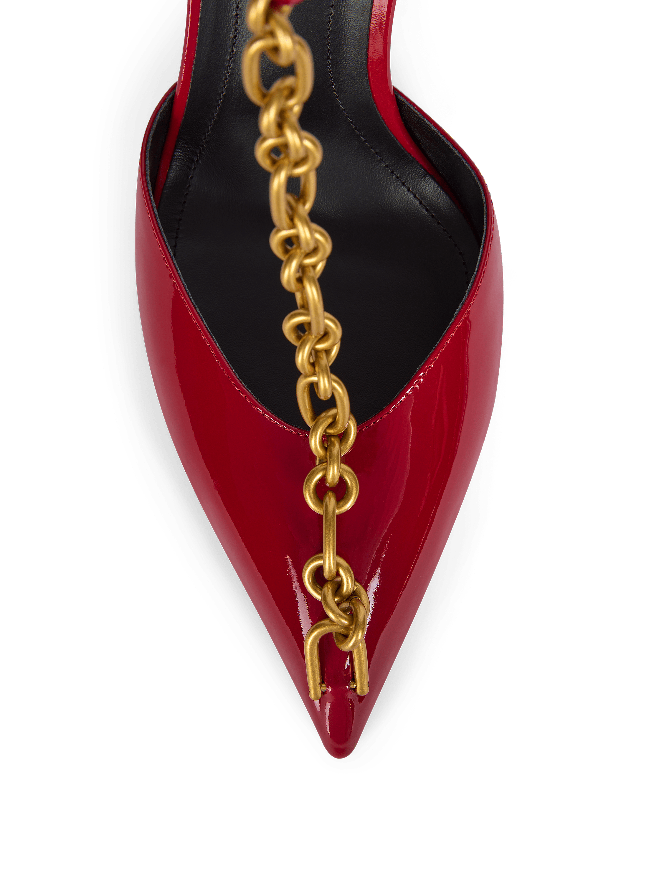Sync patent leather stilettos