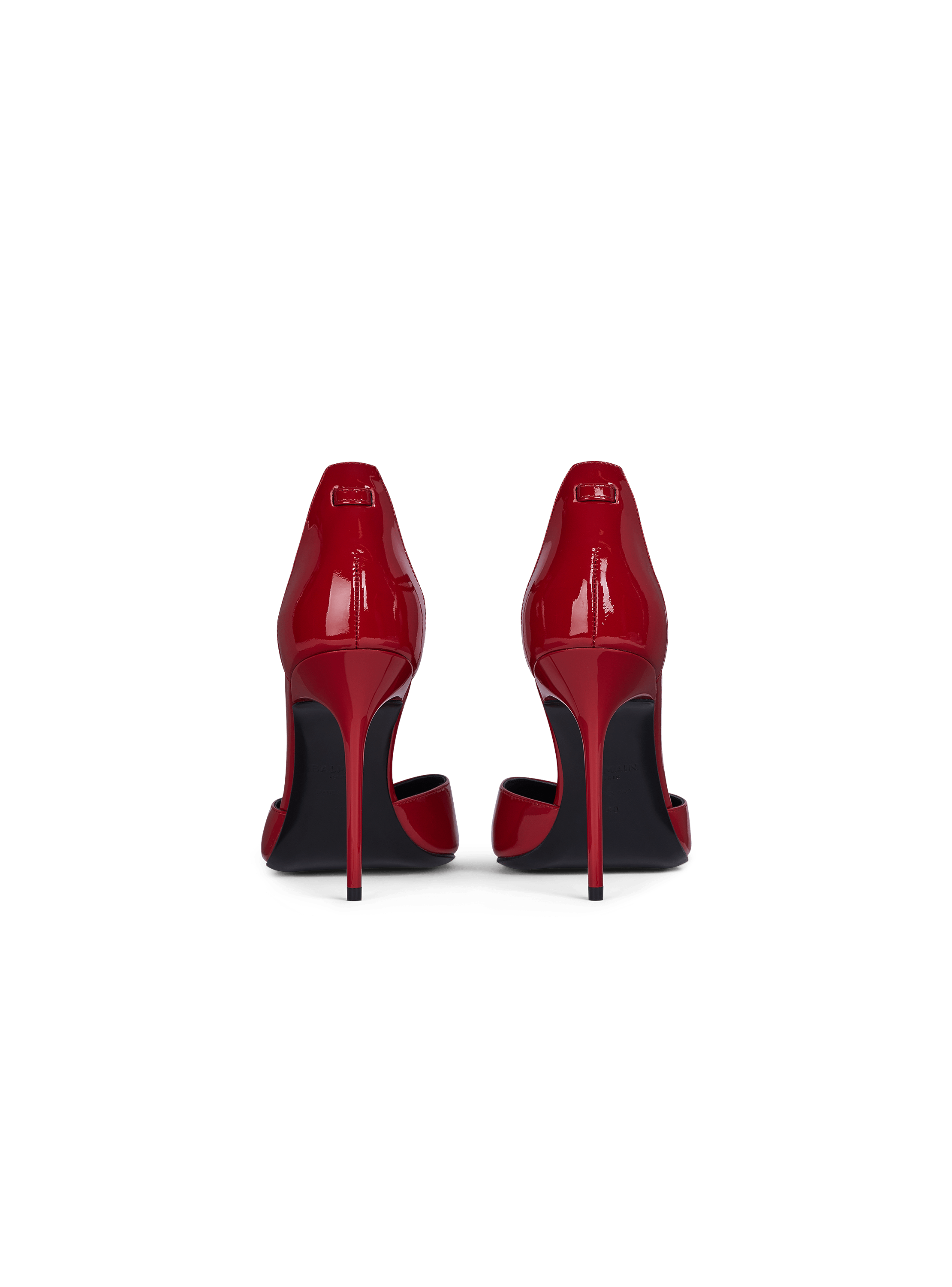 Sync patent leather stilettos