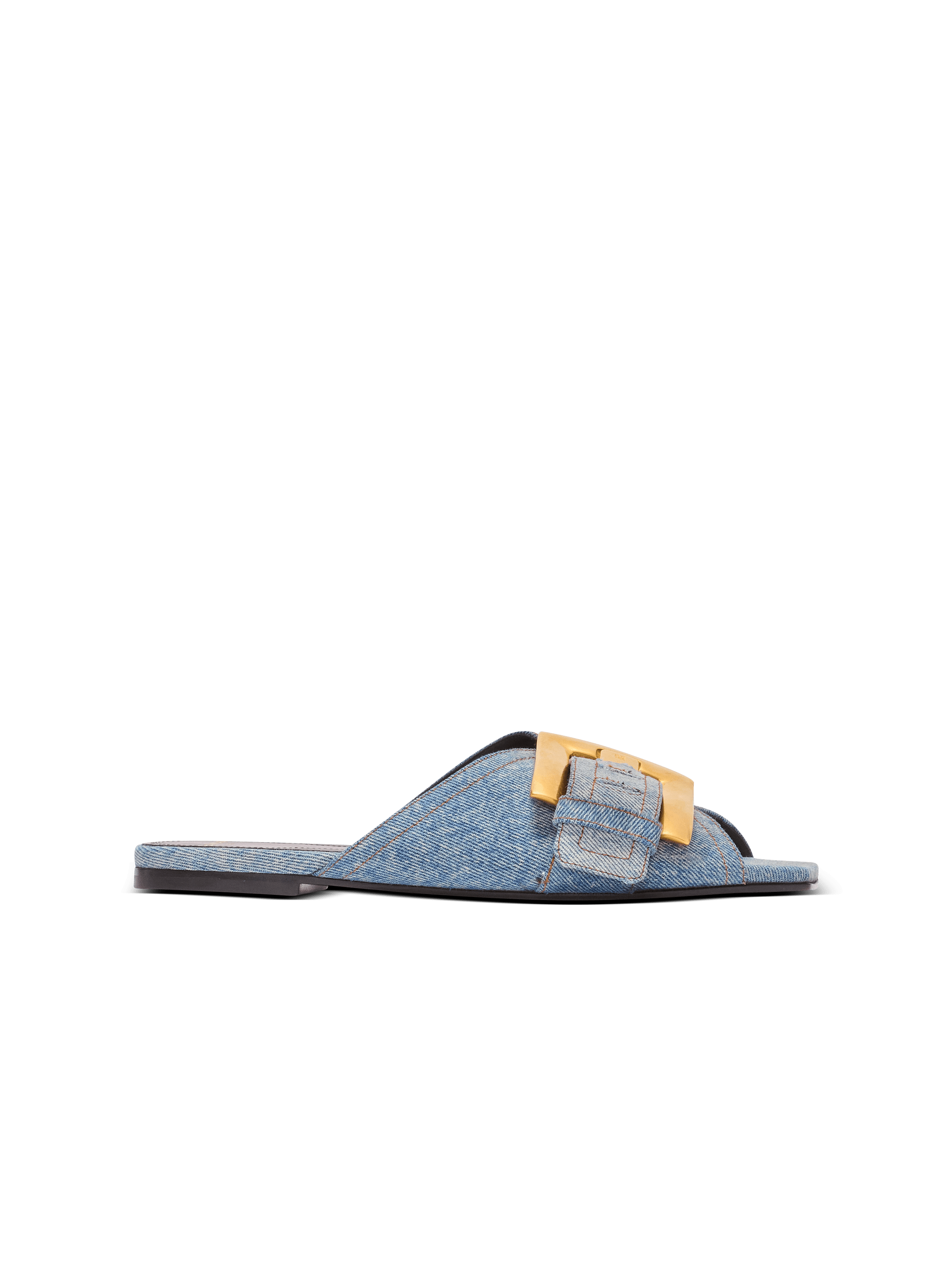 Anthem flat denim sandals
