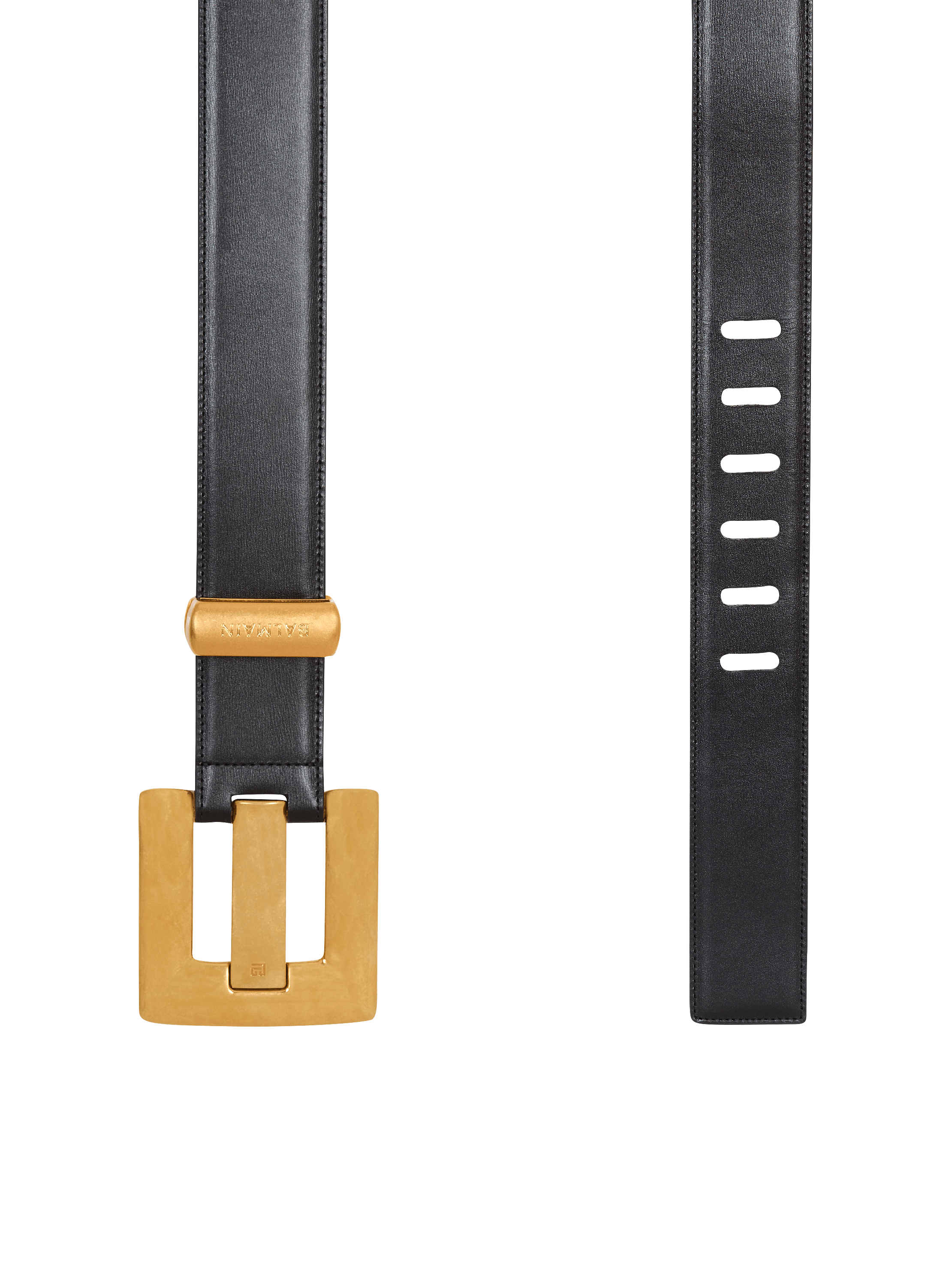 ベルト BALMAIN Woman Belt Black DN1WC099LPOS 0PA Balmain Outlet: Belt woman - Black | Balmain belt