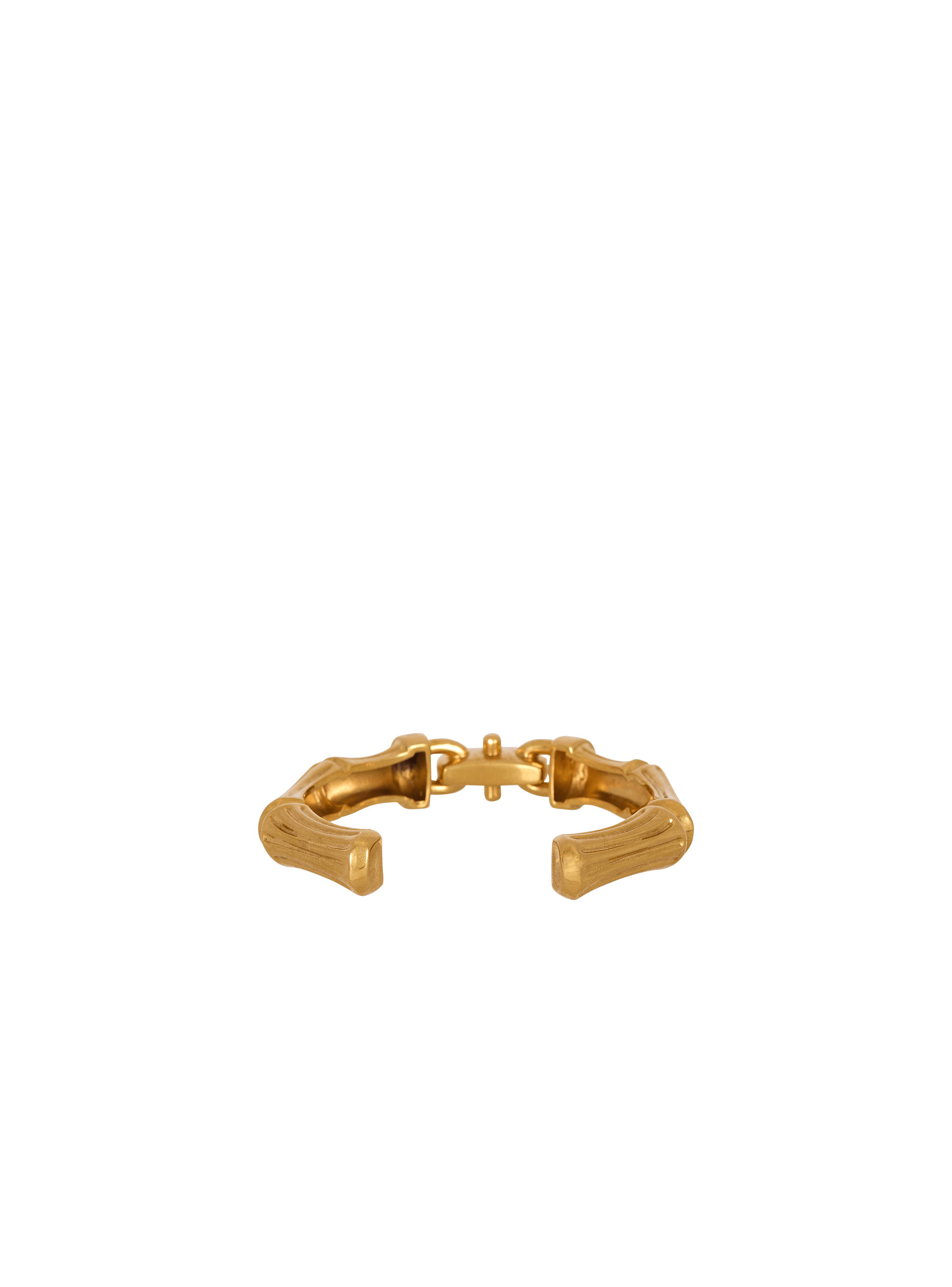 Brass bamboo Sync bracelet