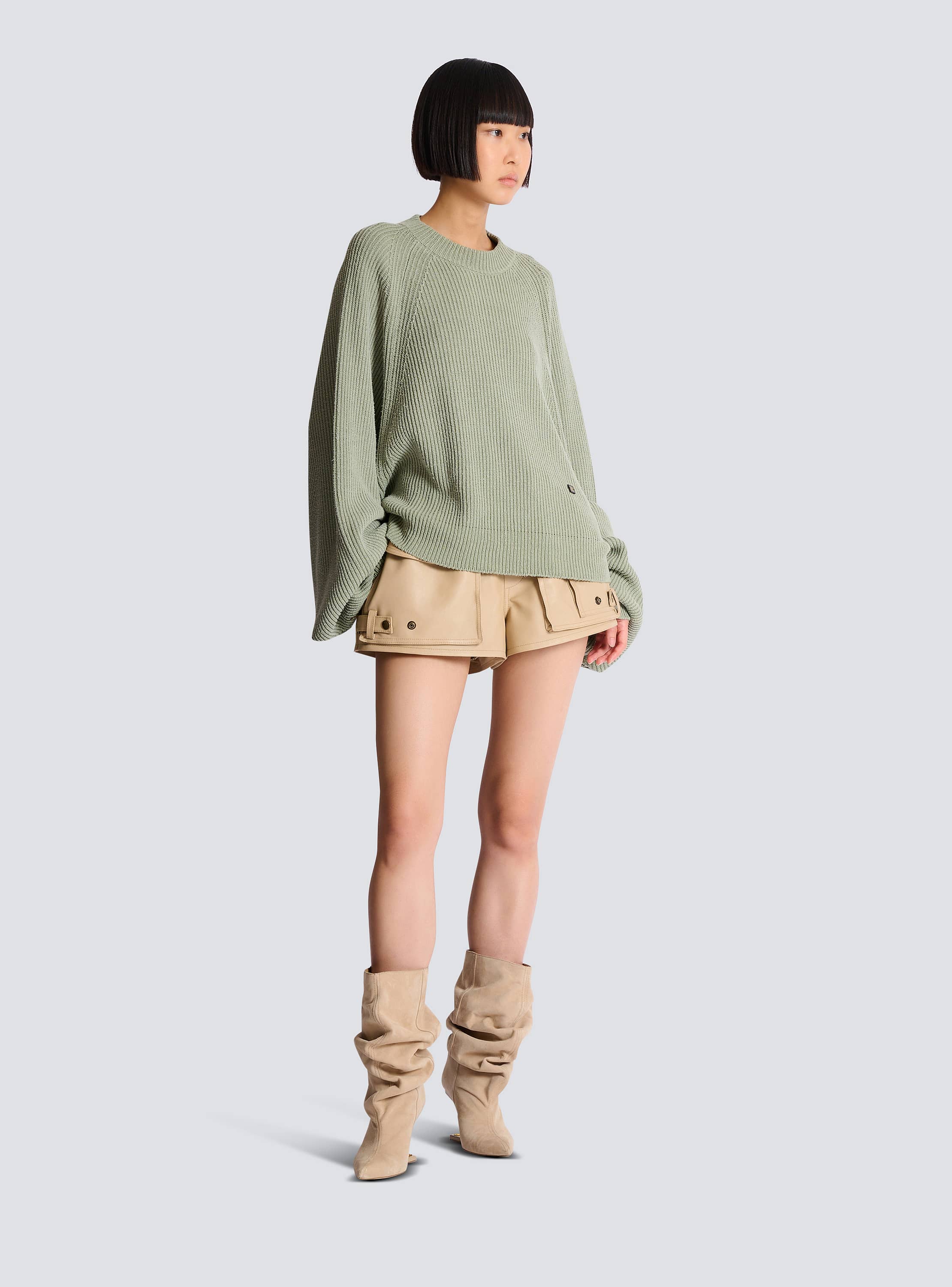 Silk knit jumper