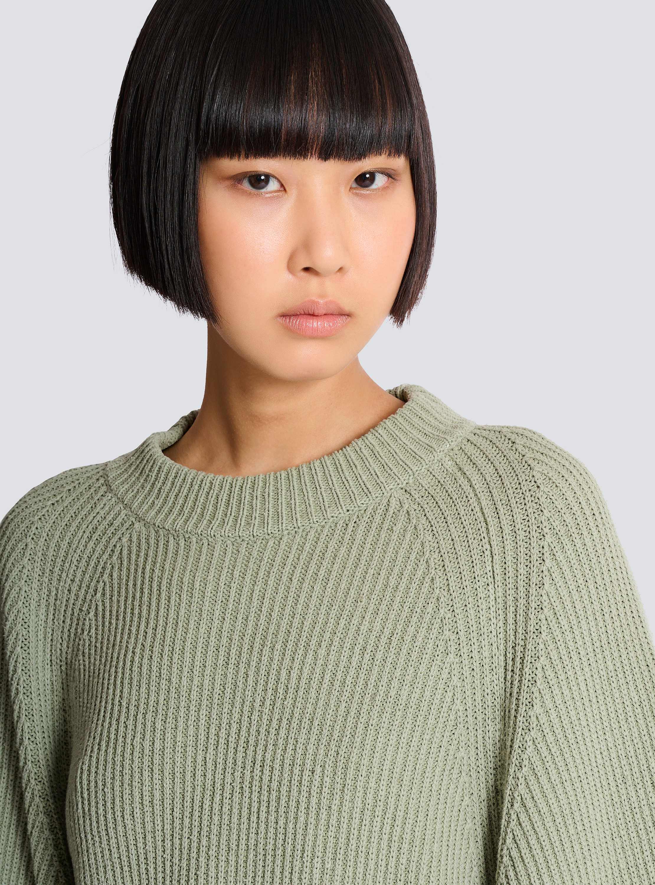 Silk knit jumper
