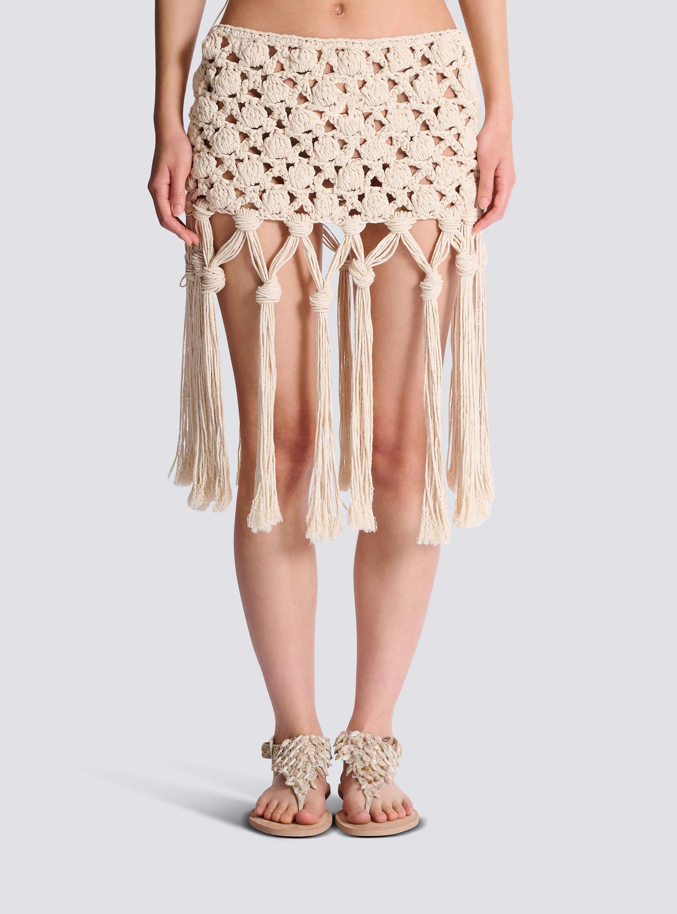 Crochet skirt