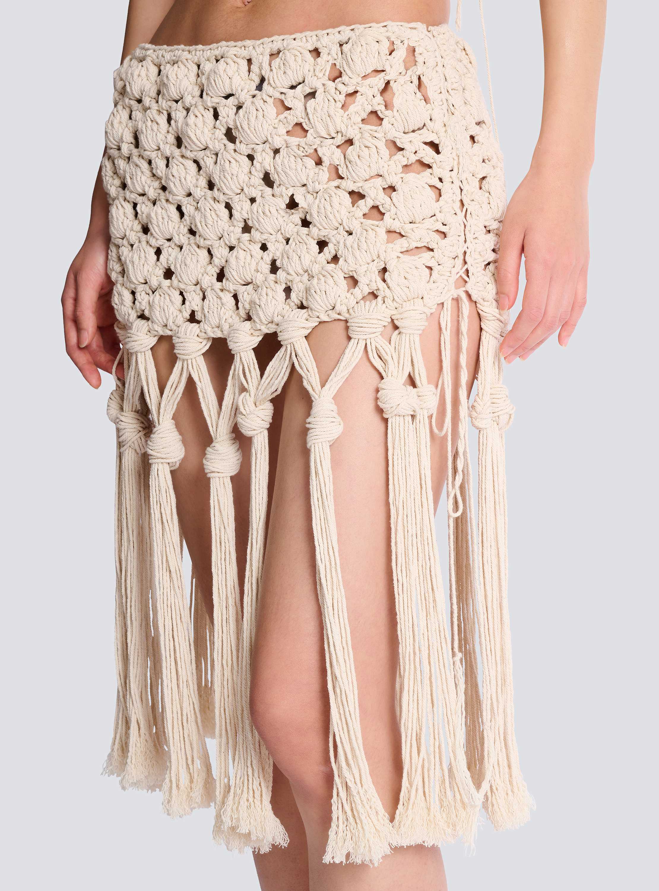 Crochet skirt