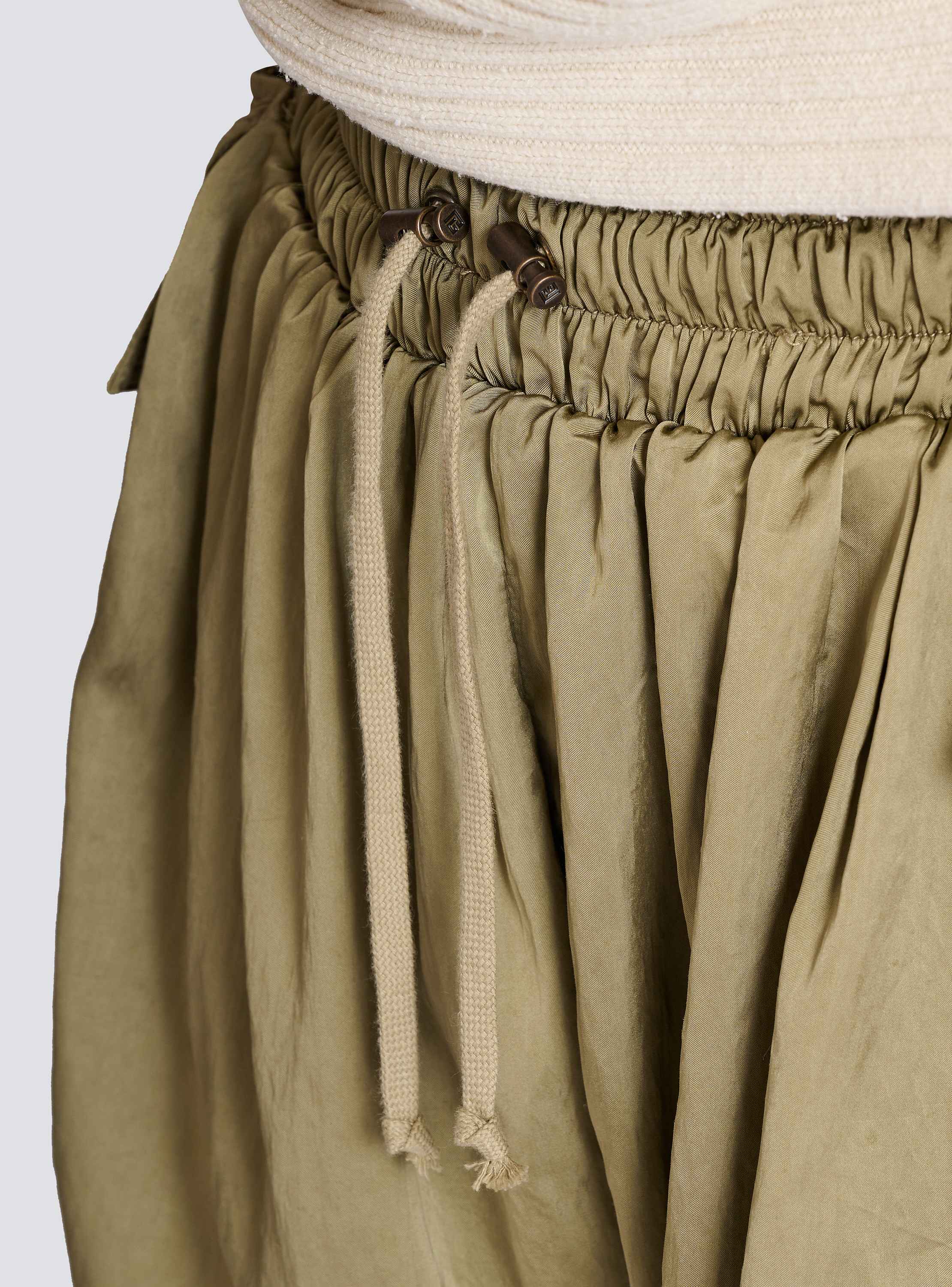 Cotton twill shorts