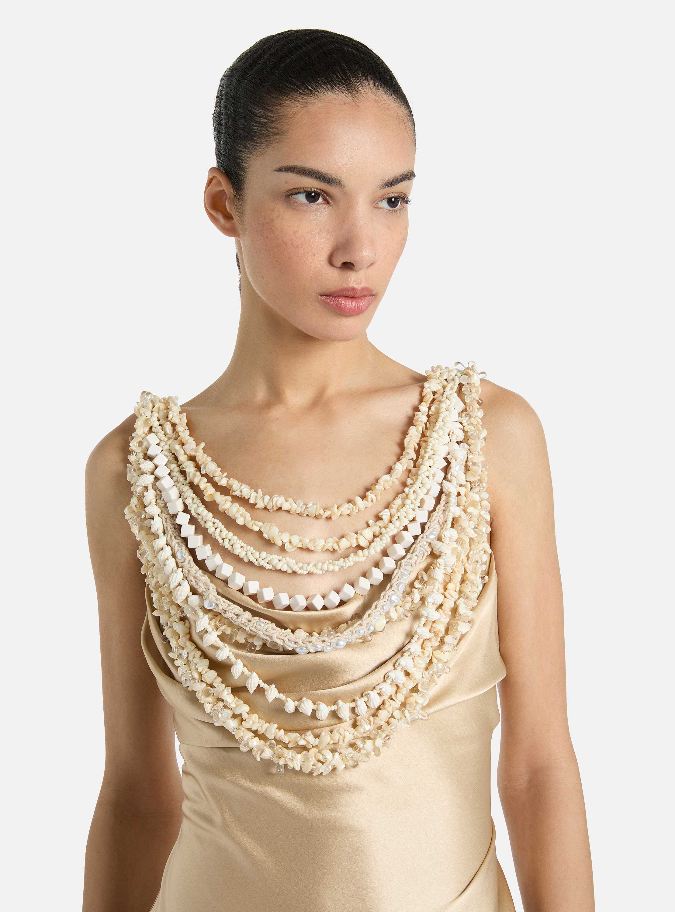 Abito Conchiglie in seta