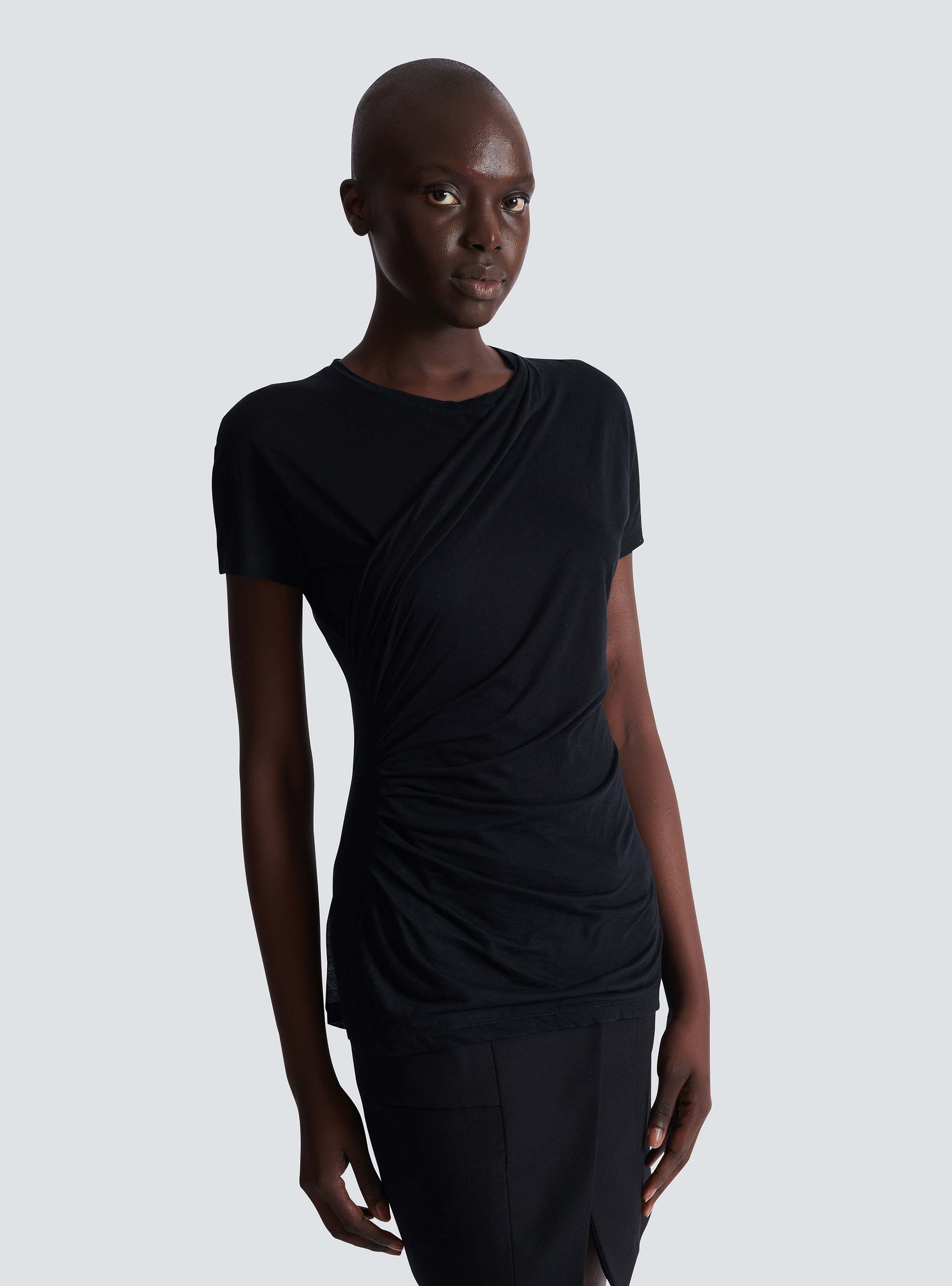 Draped T-shirt