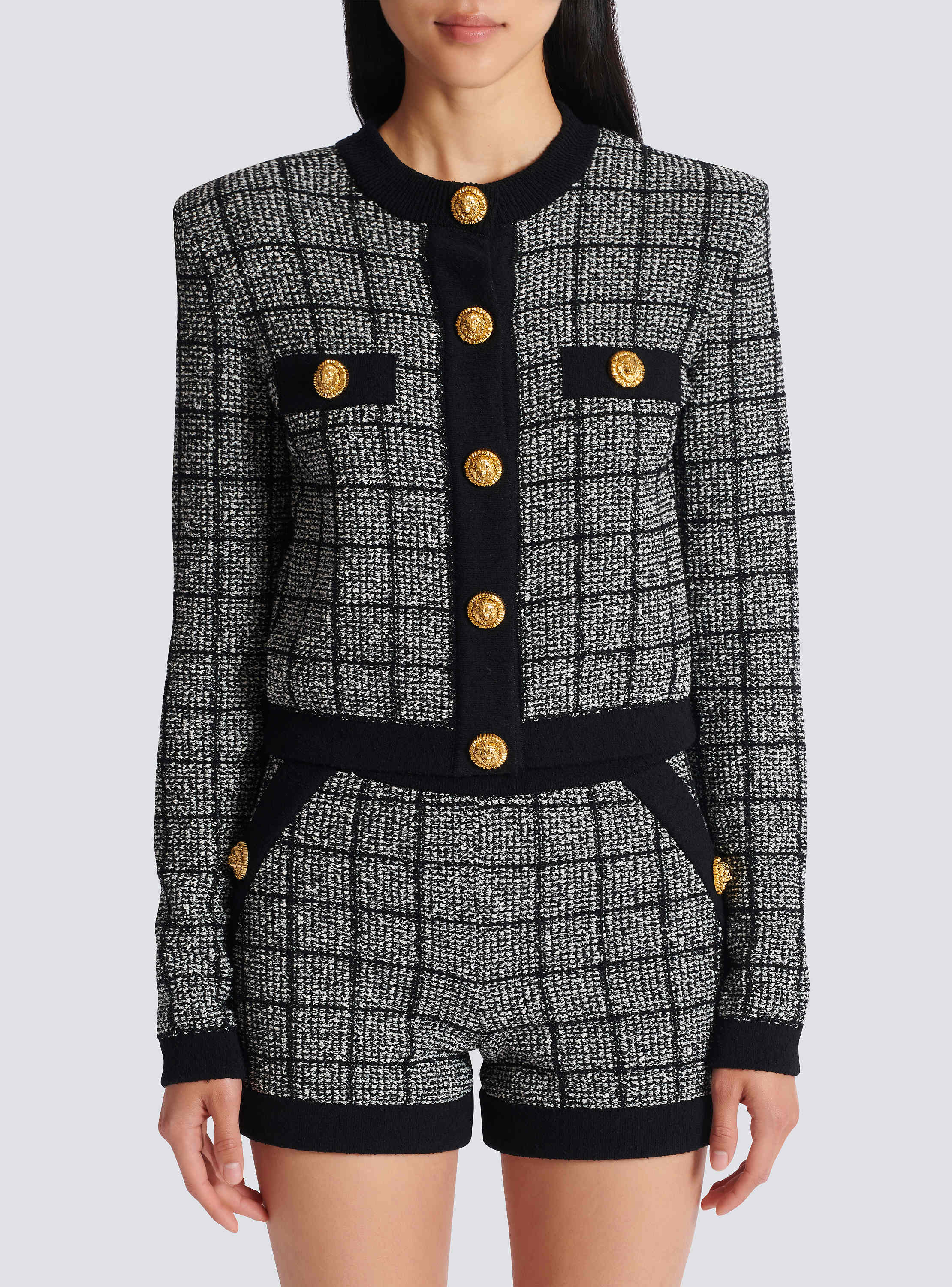 Light tweed cardigan