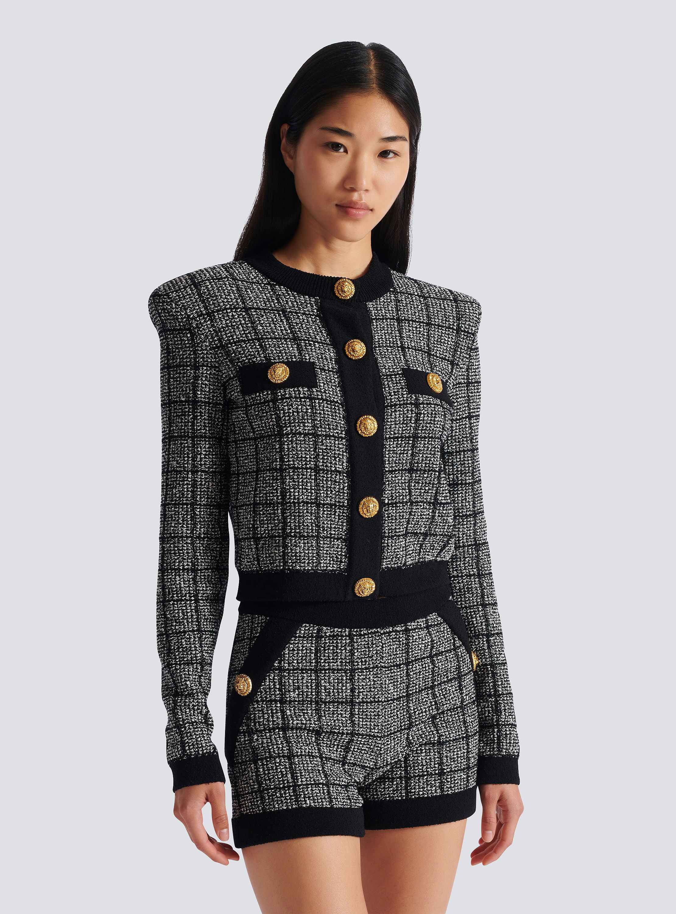 Light tweed cardigan