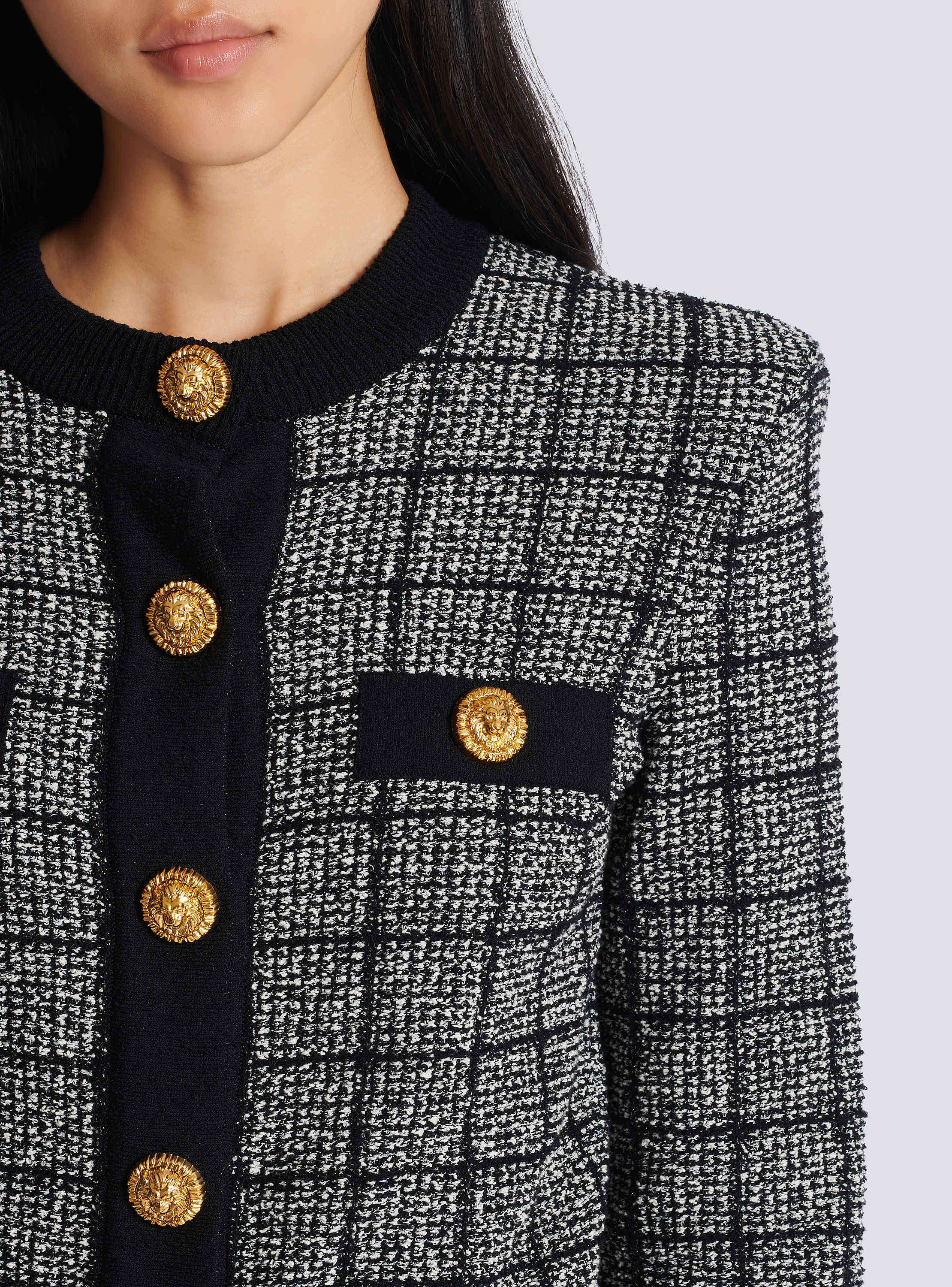 Light tweed cardigan