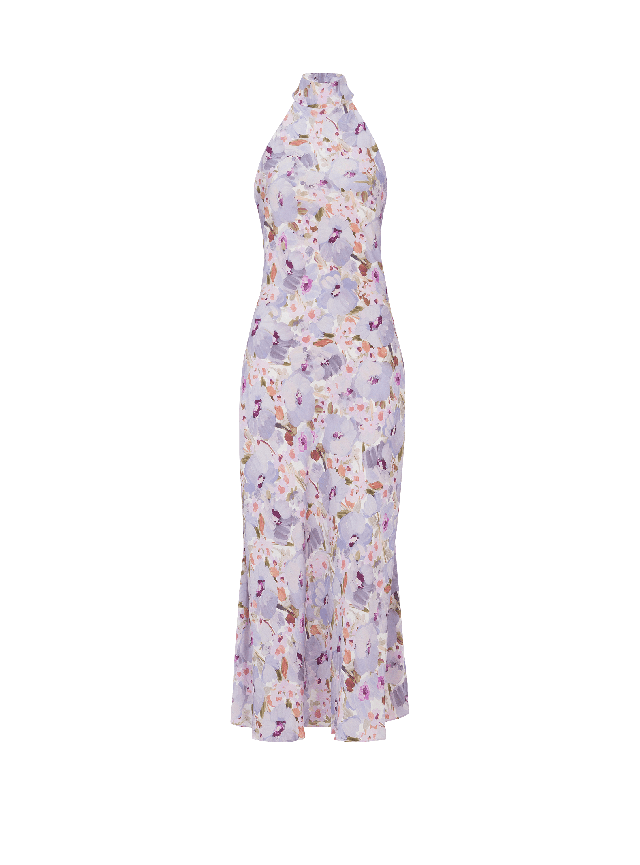 Printed Poppy Flower dress