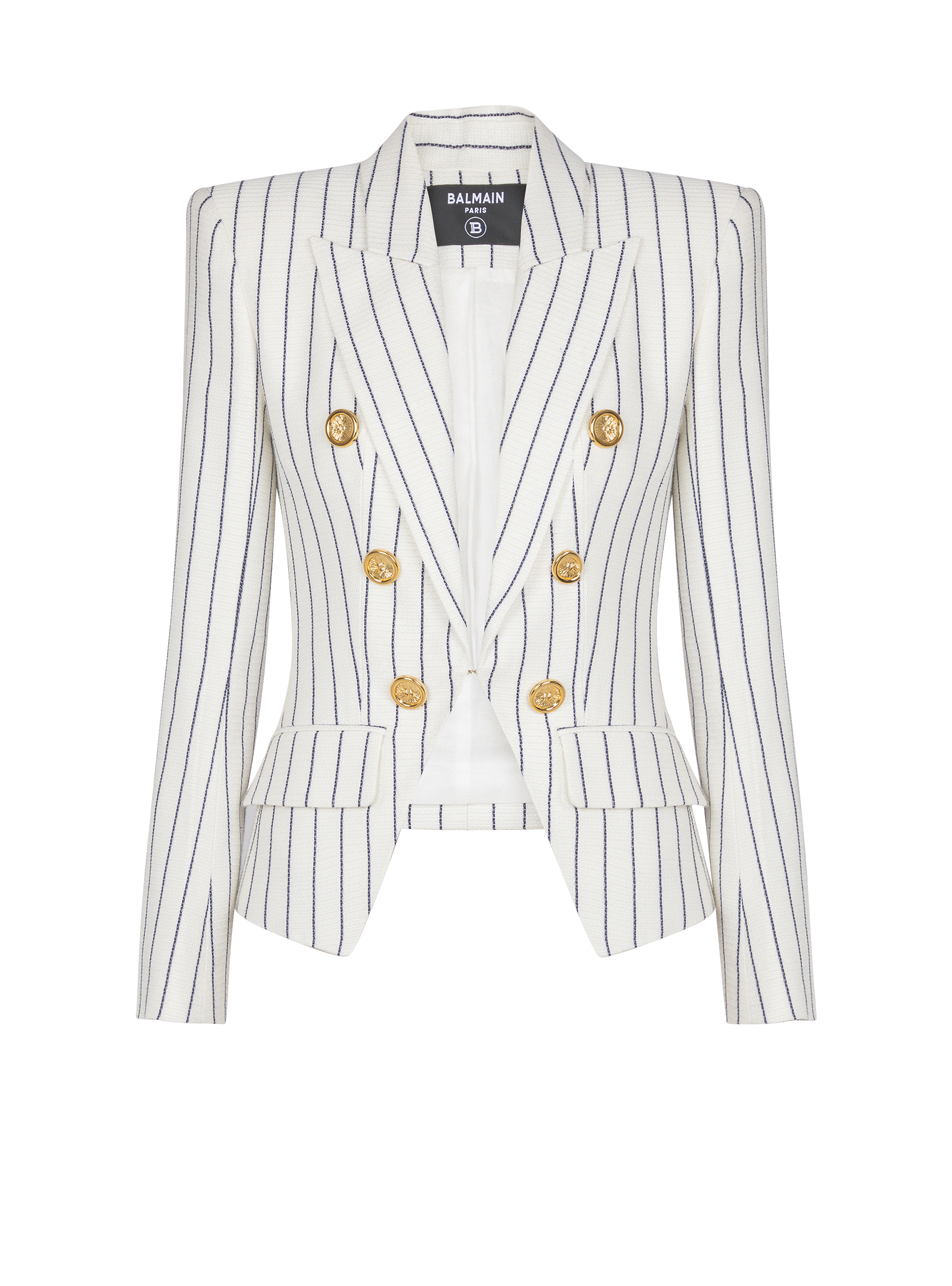 6-button pinstripe jacket