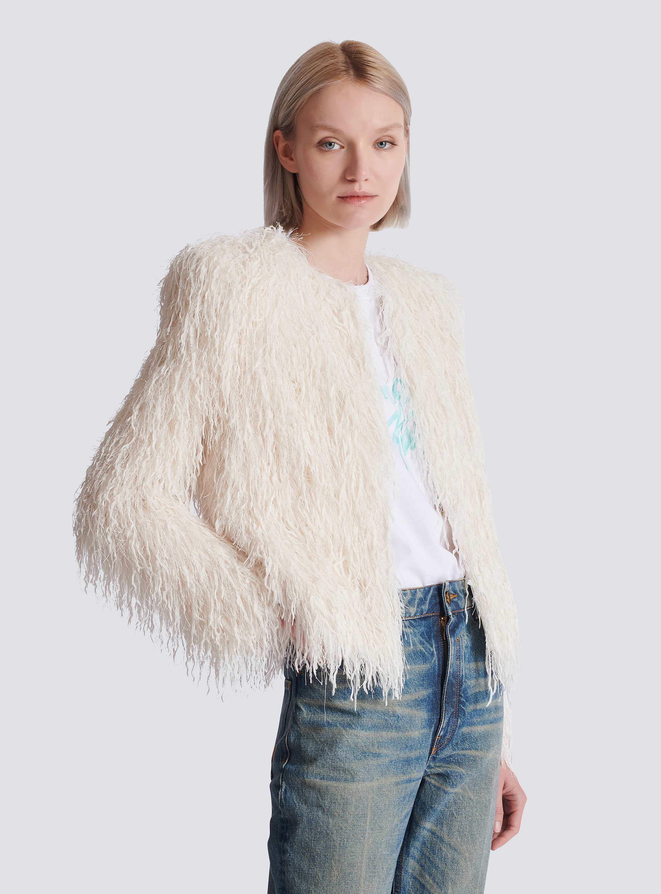 Fringed jacket