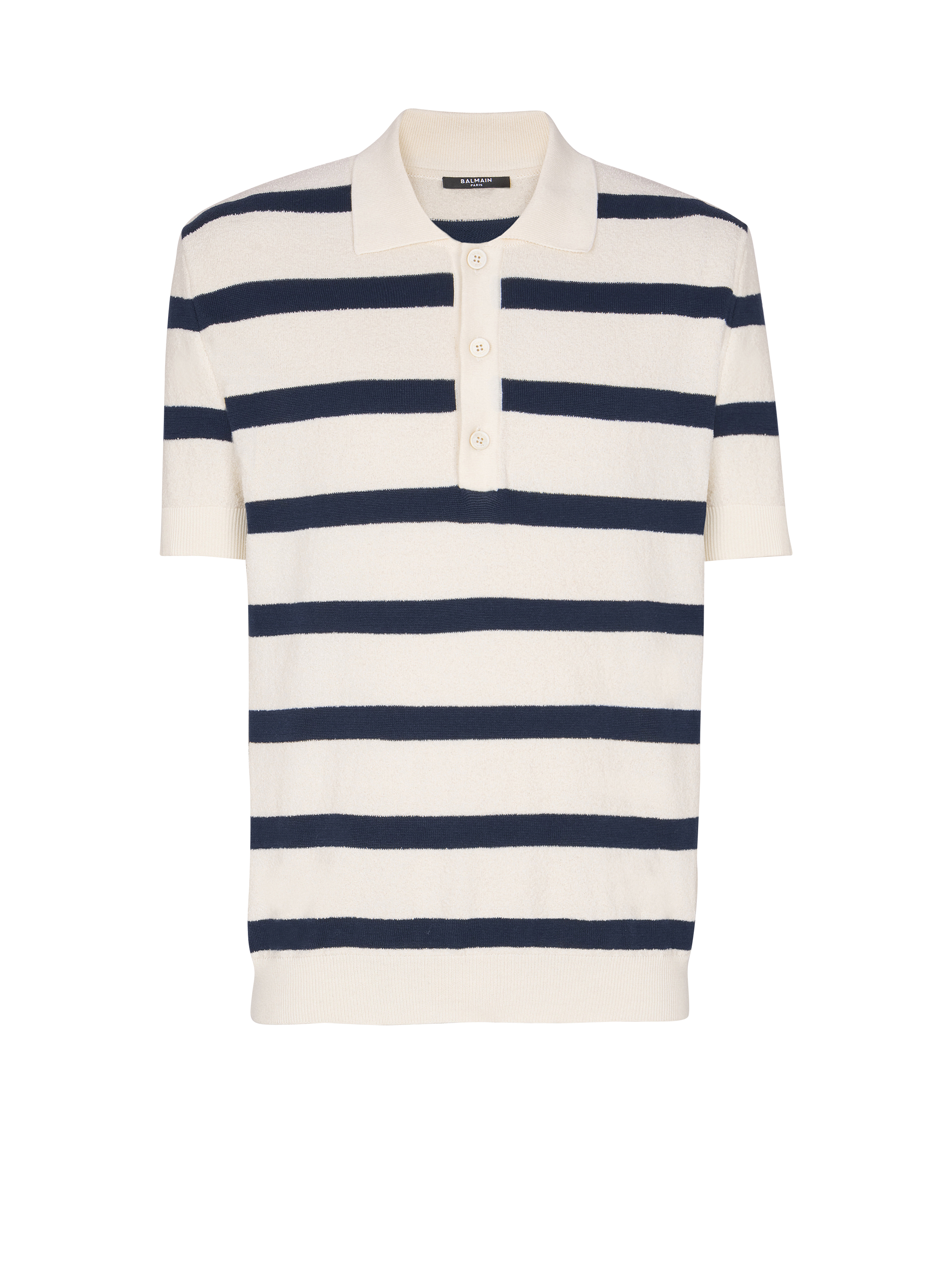 Cotton Balmain Marini&egrave;re polo 