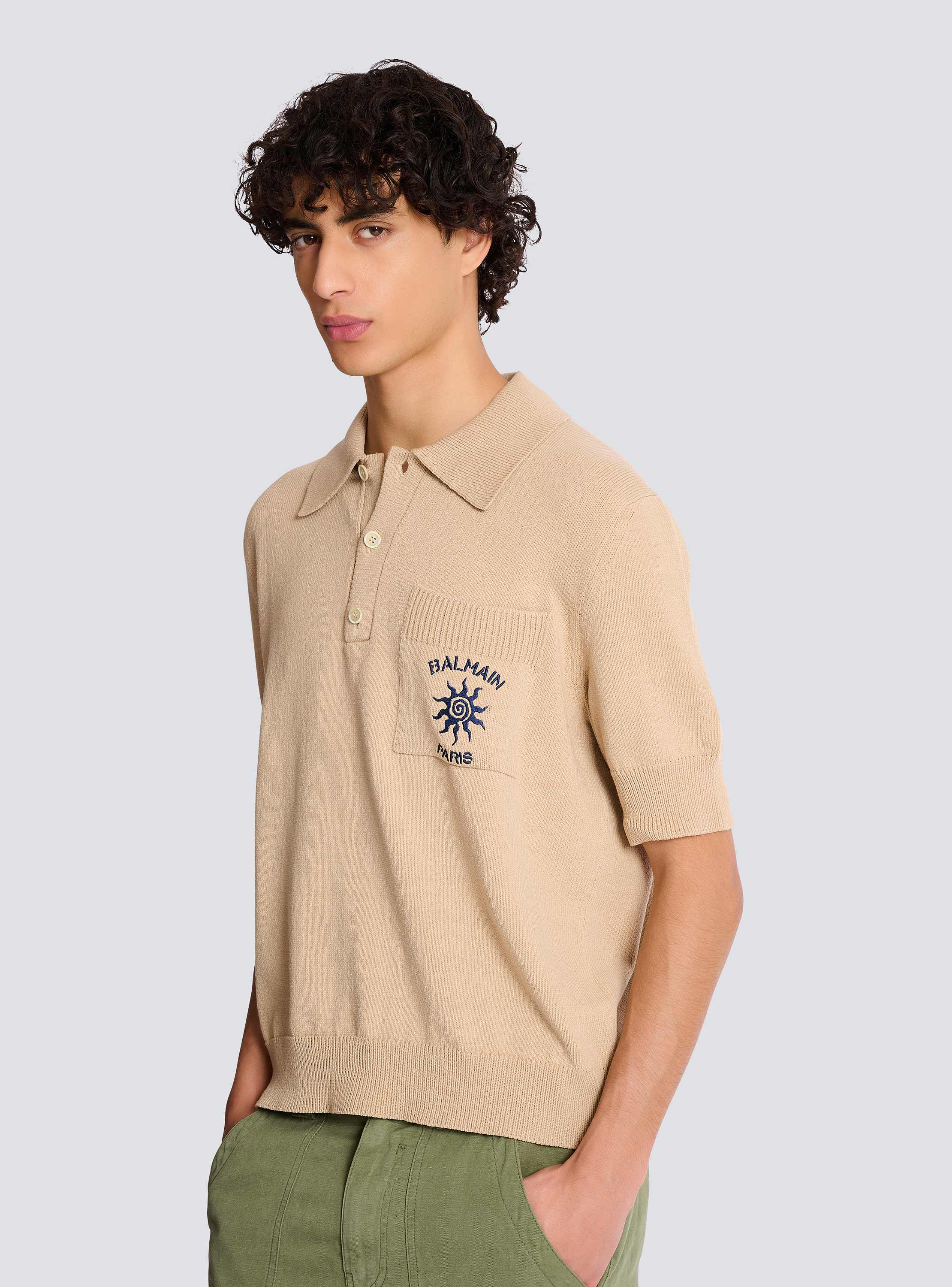 Cotton Balmain Sun polo