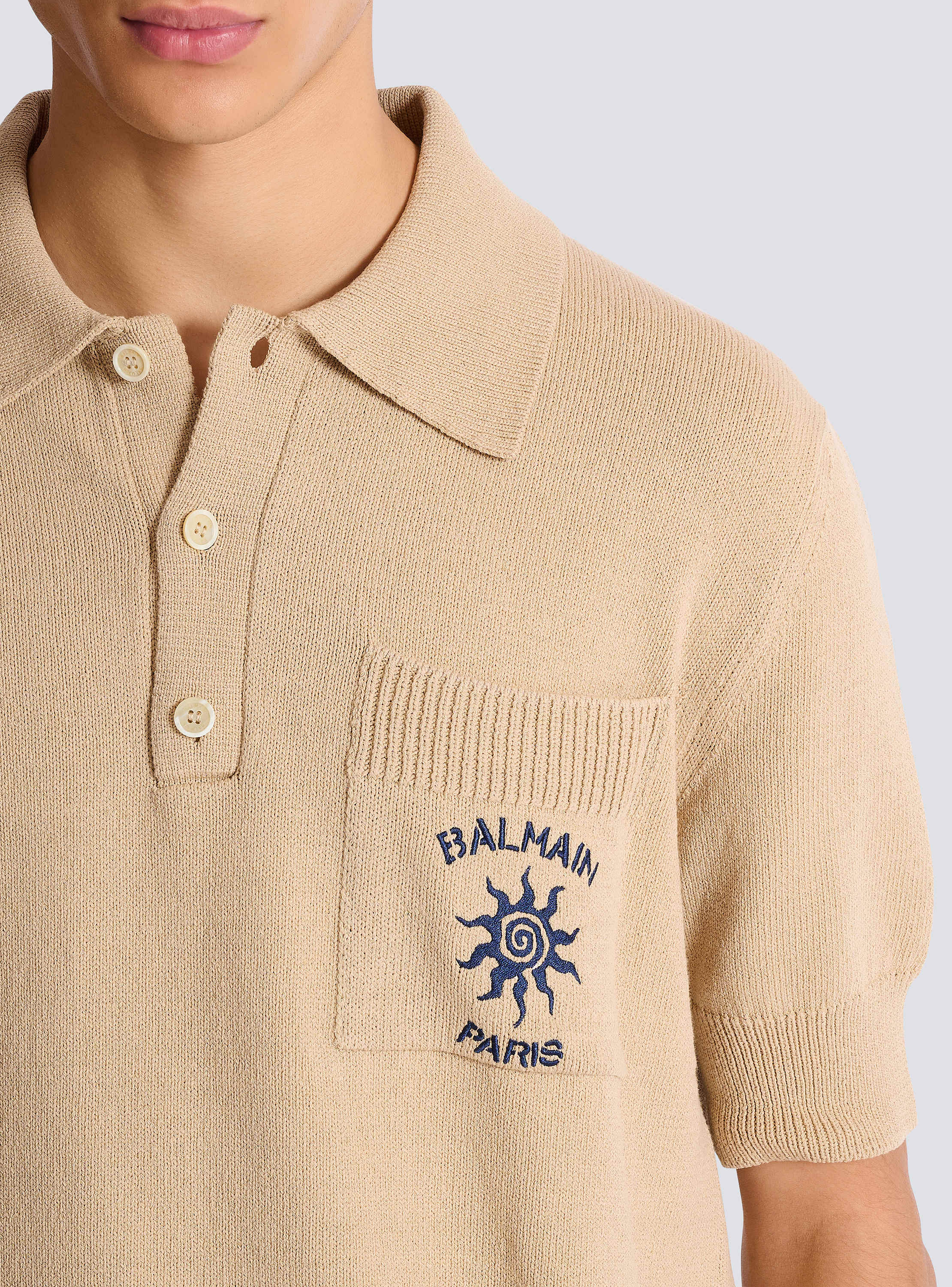 Cotton Balmain Sun polo