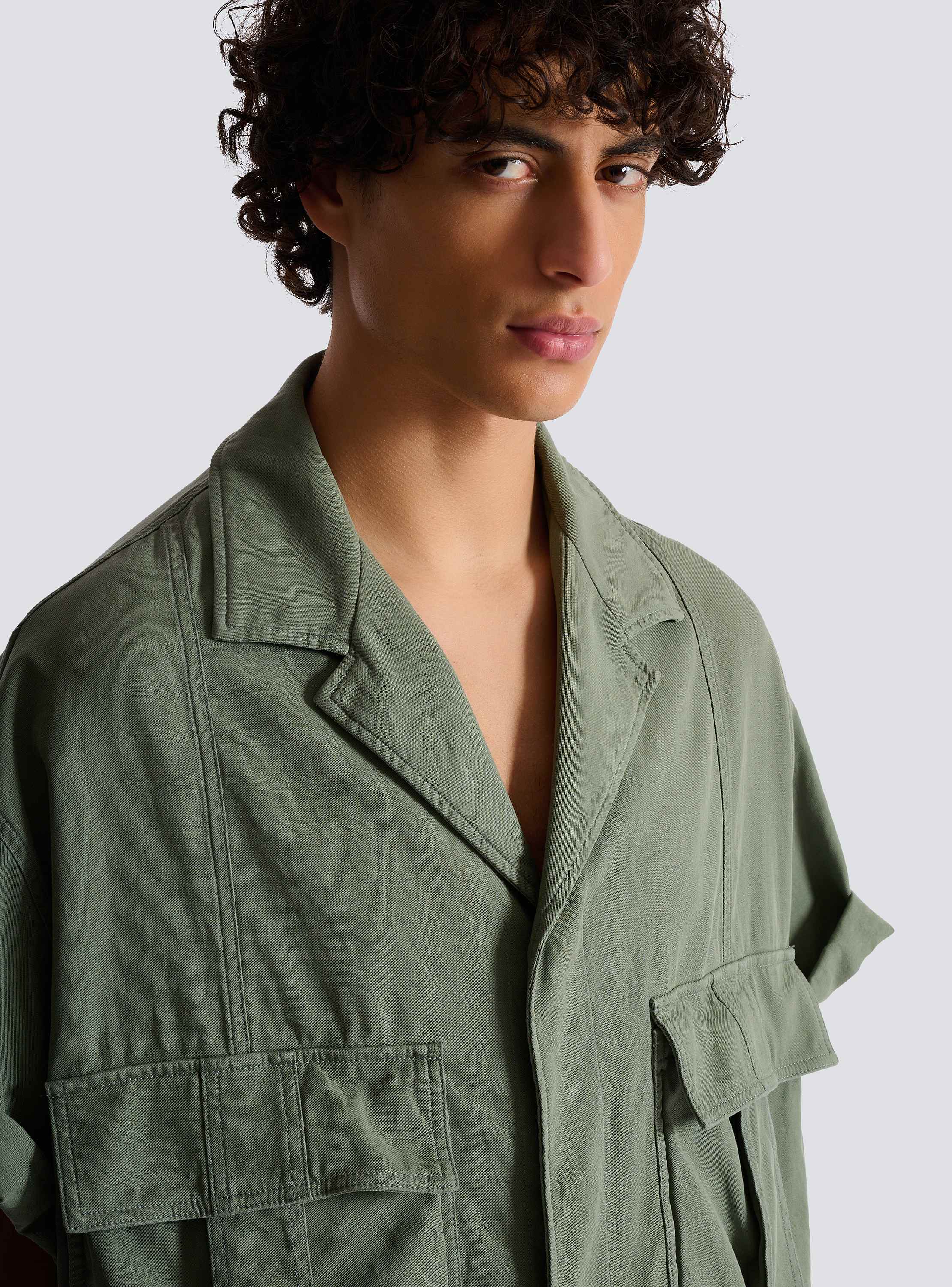Cotton utility shirt