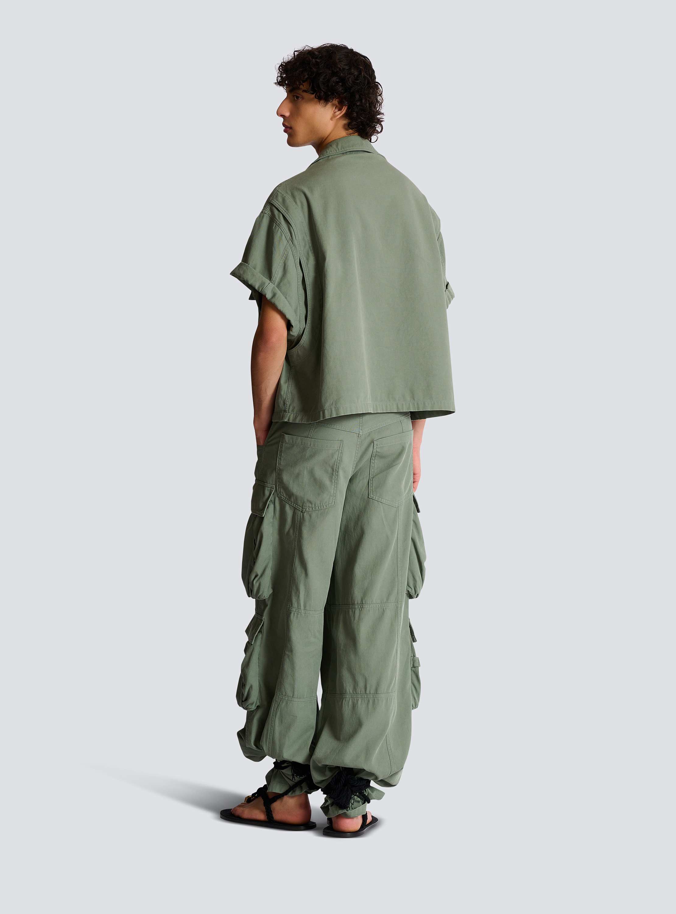 Cotton utility shirt