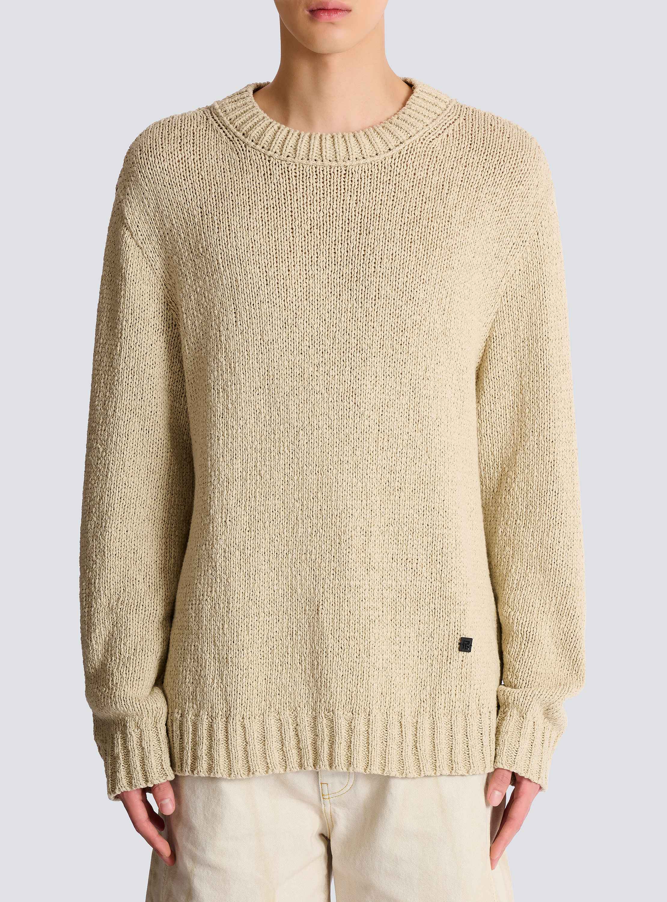 Light cotton jumper