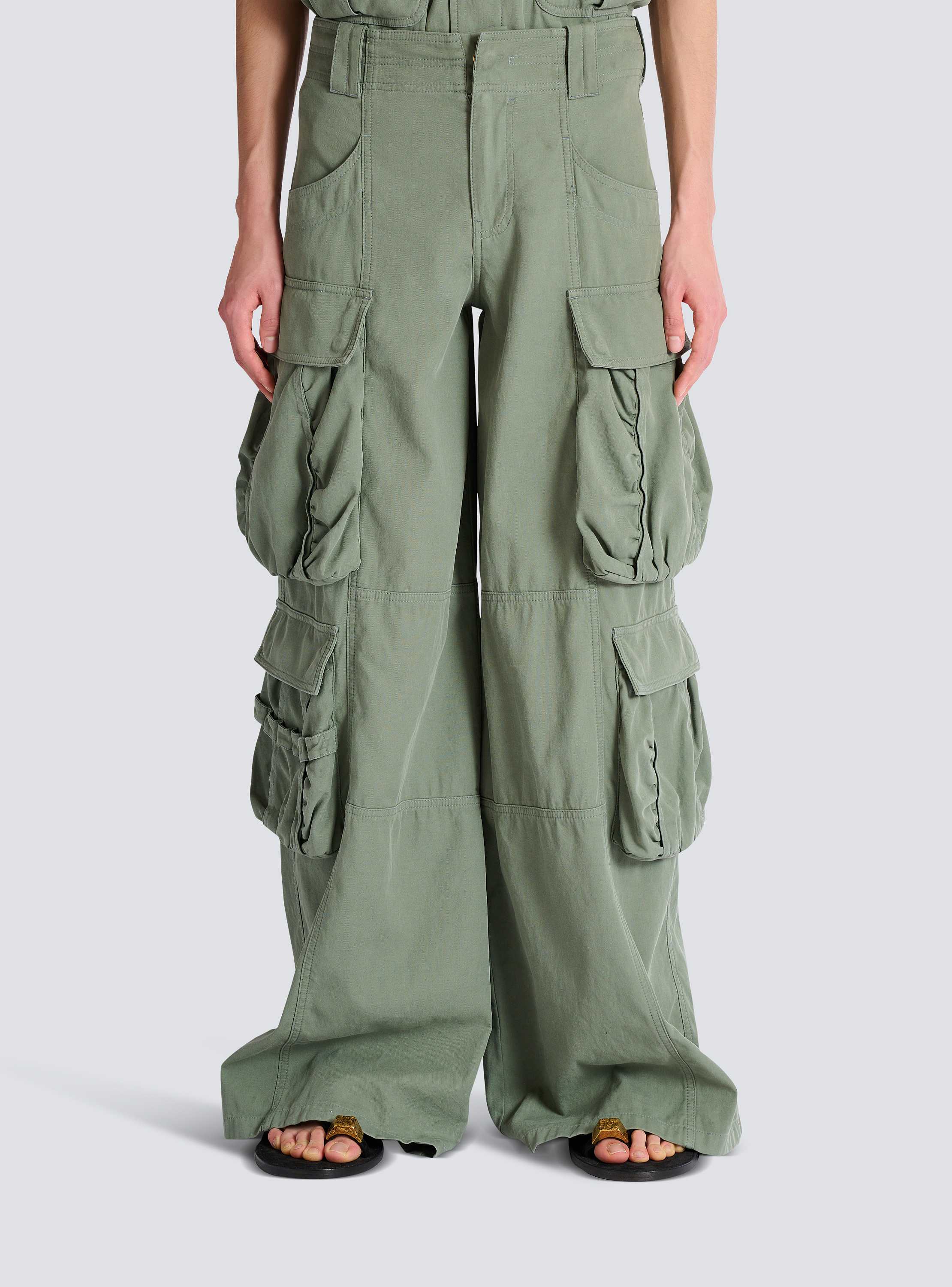 Cotton cargo pants