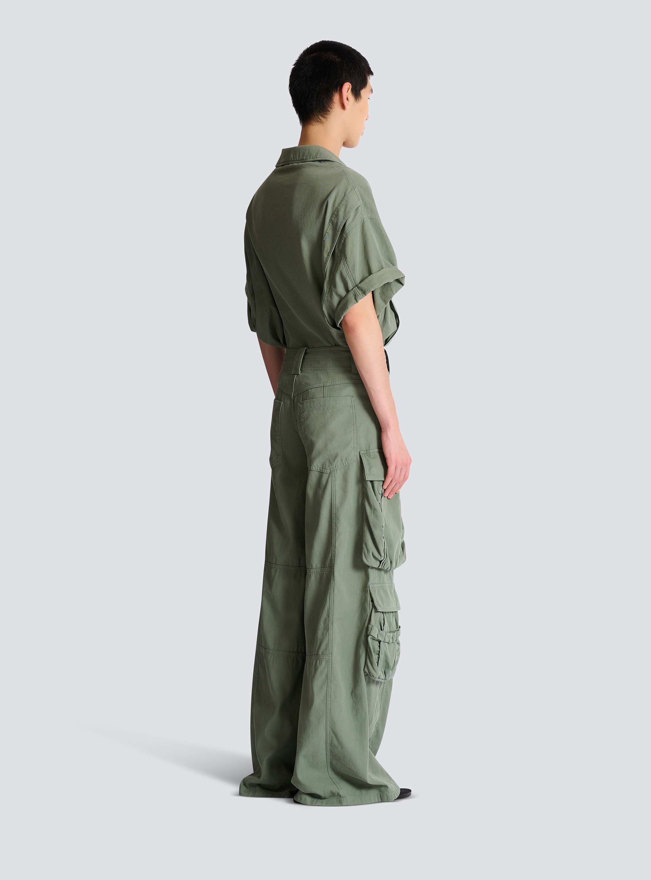 Cotton cargo pants