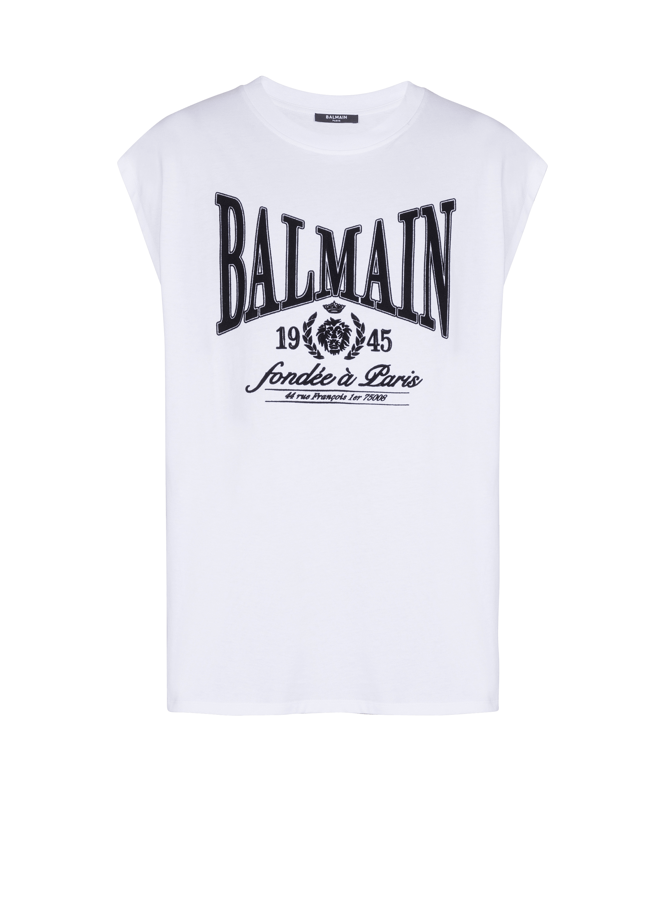 Relaxed printed tank top