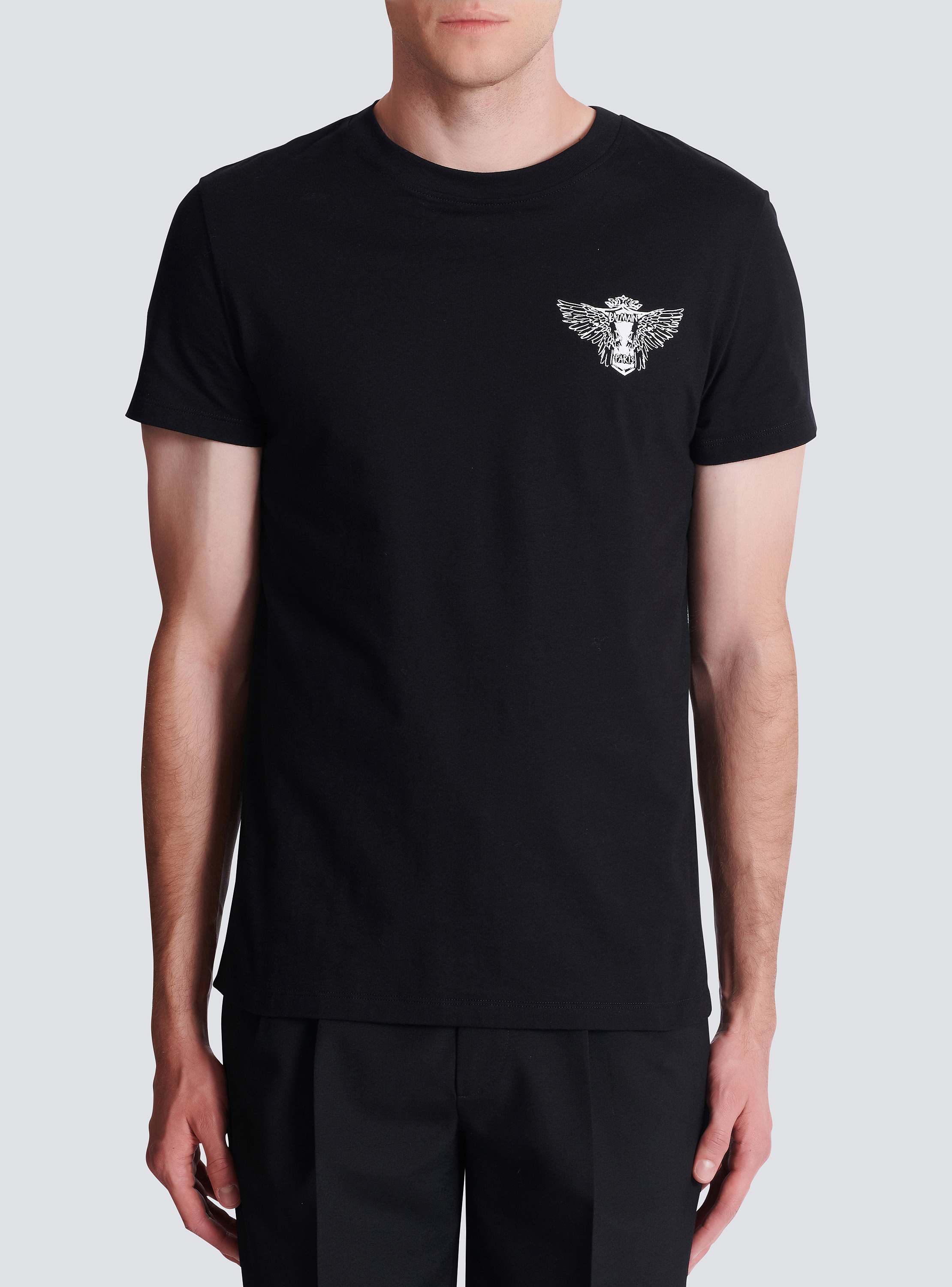 T-shirt with Balmain Wings print