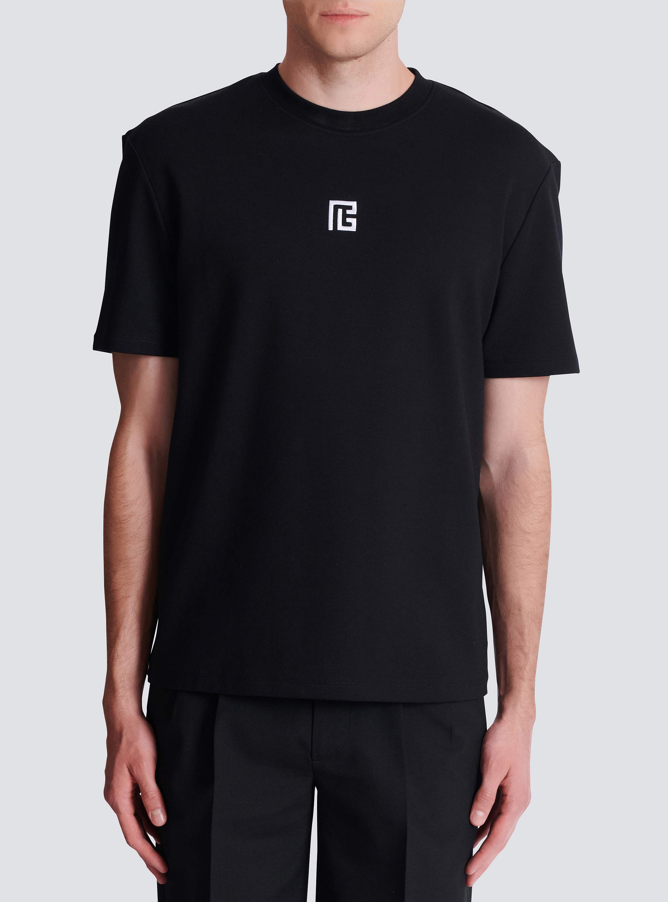 T-shirt avec logo brod&eacute;