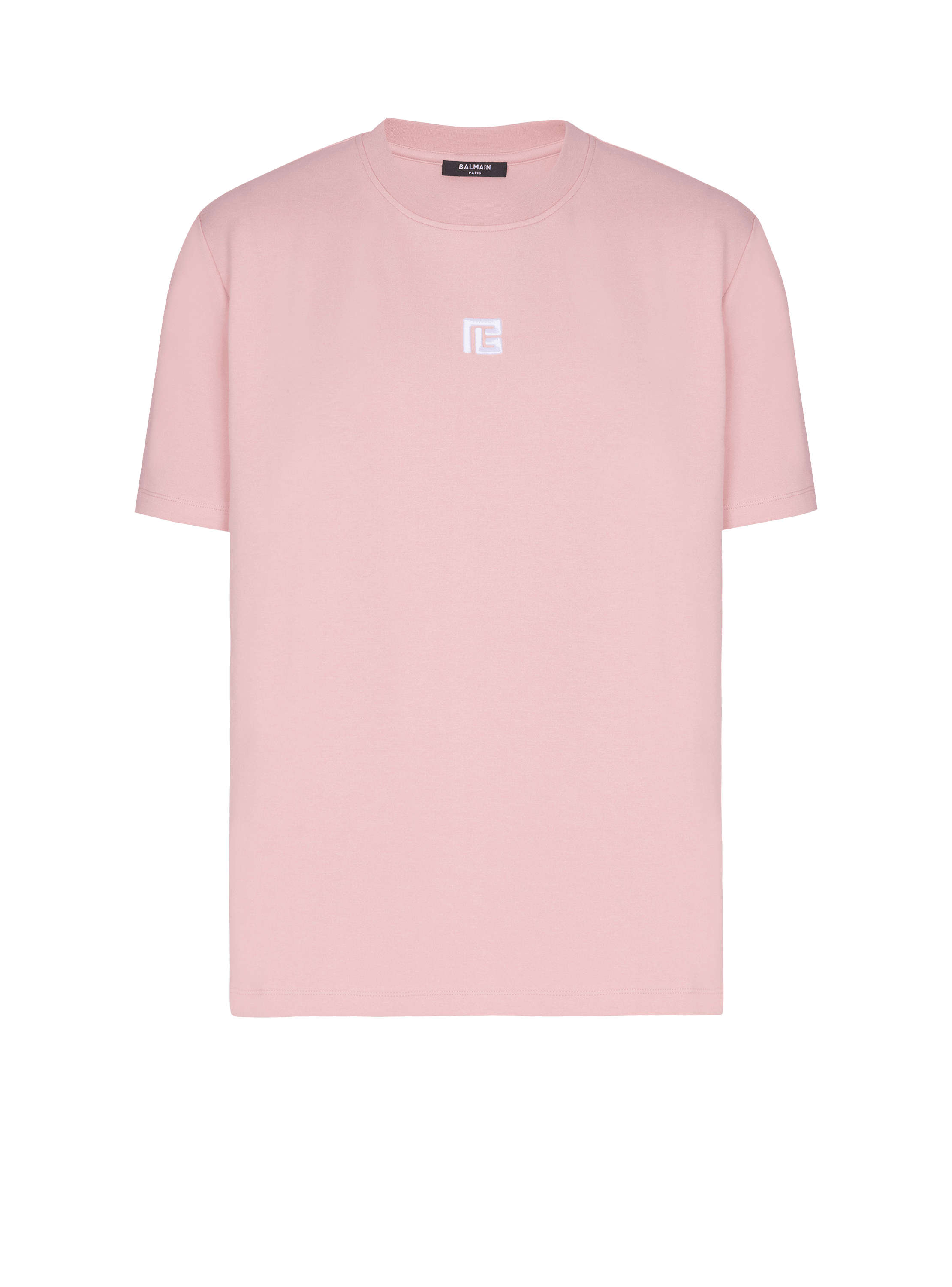 T-shirt with embroidered logo