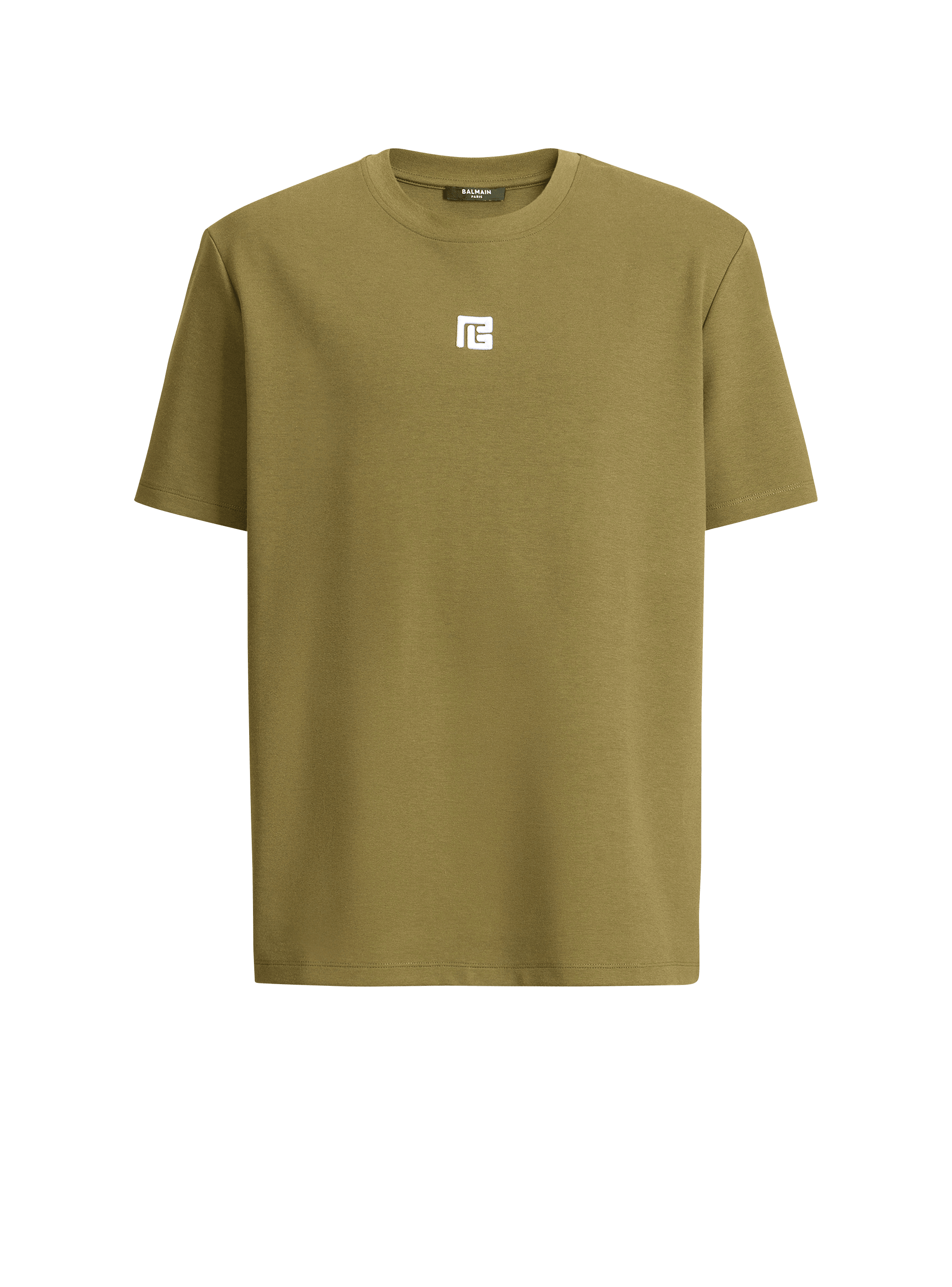 T-Shirt mit aufgesticktem Logo