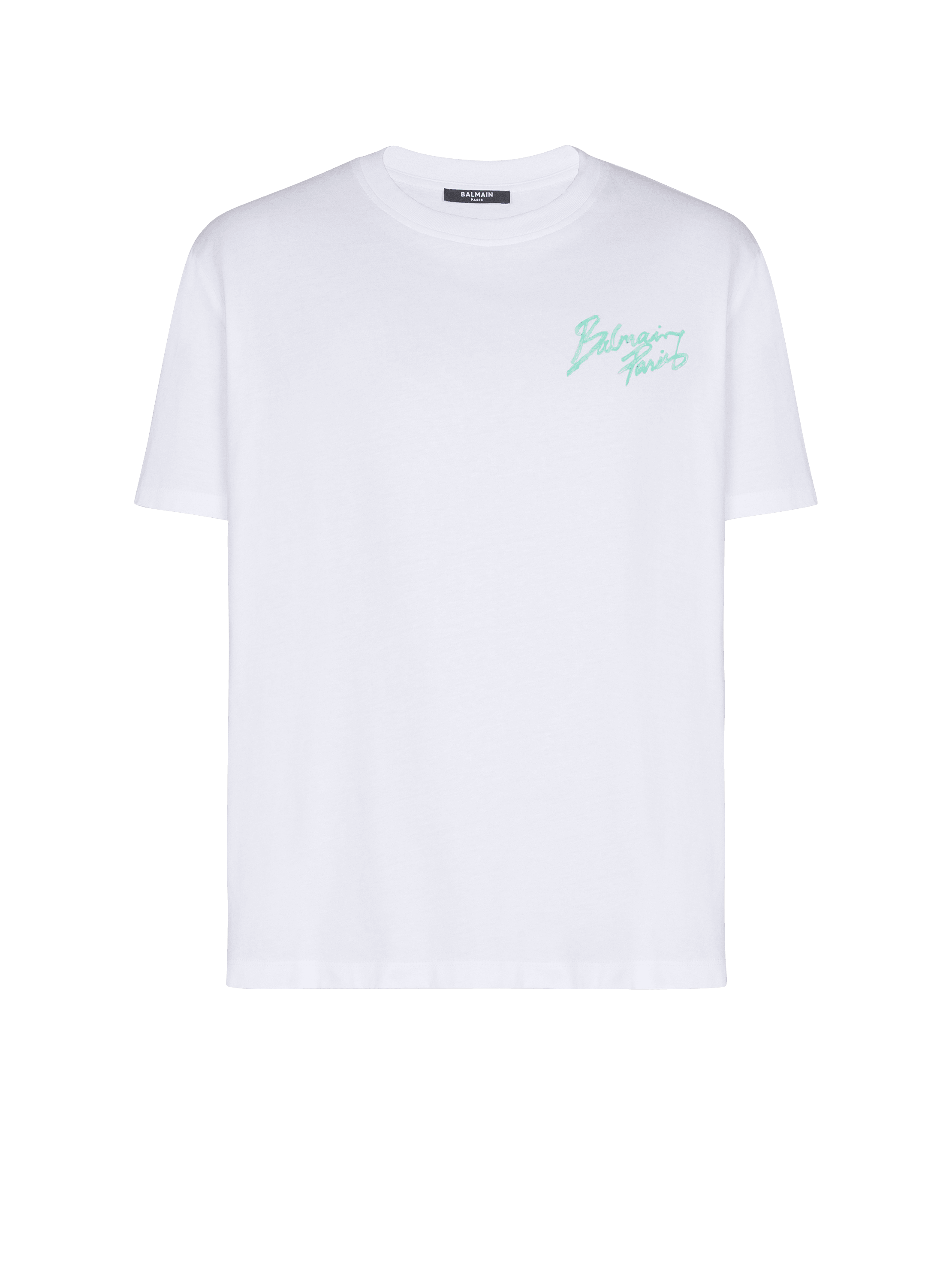 T-shirt with Balmain Paris Brush print