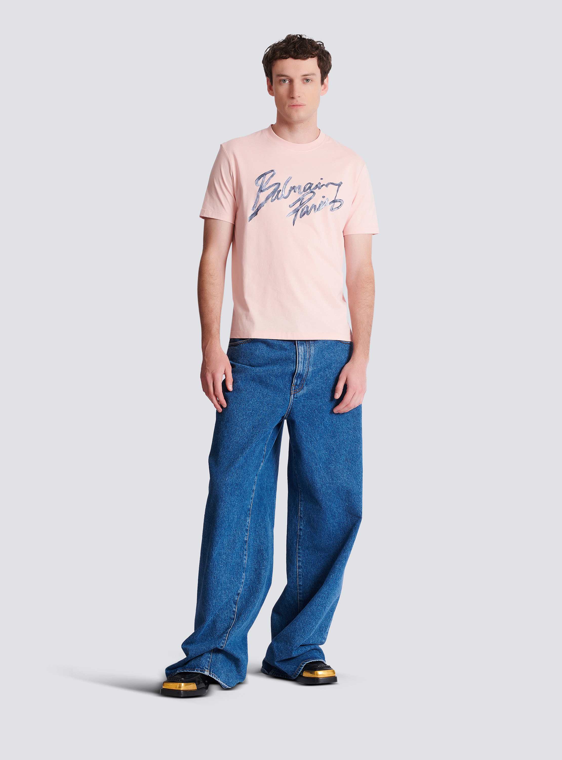 Printed cotton T-shirt