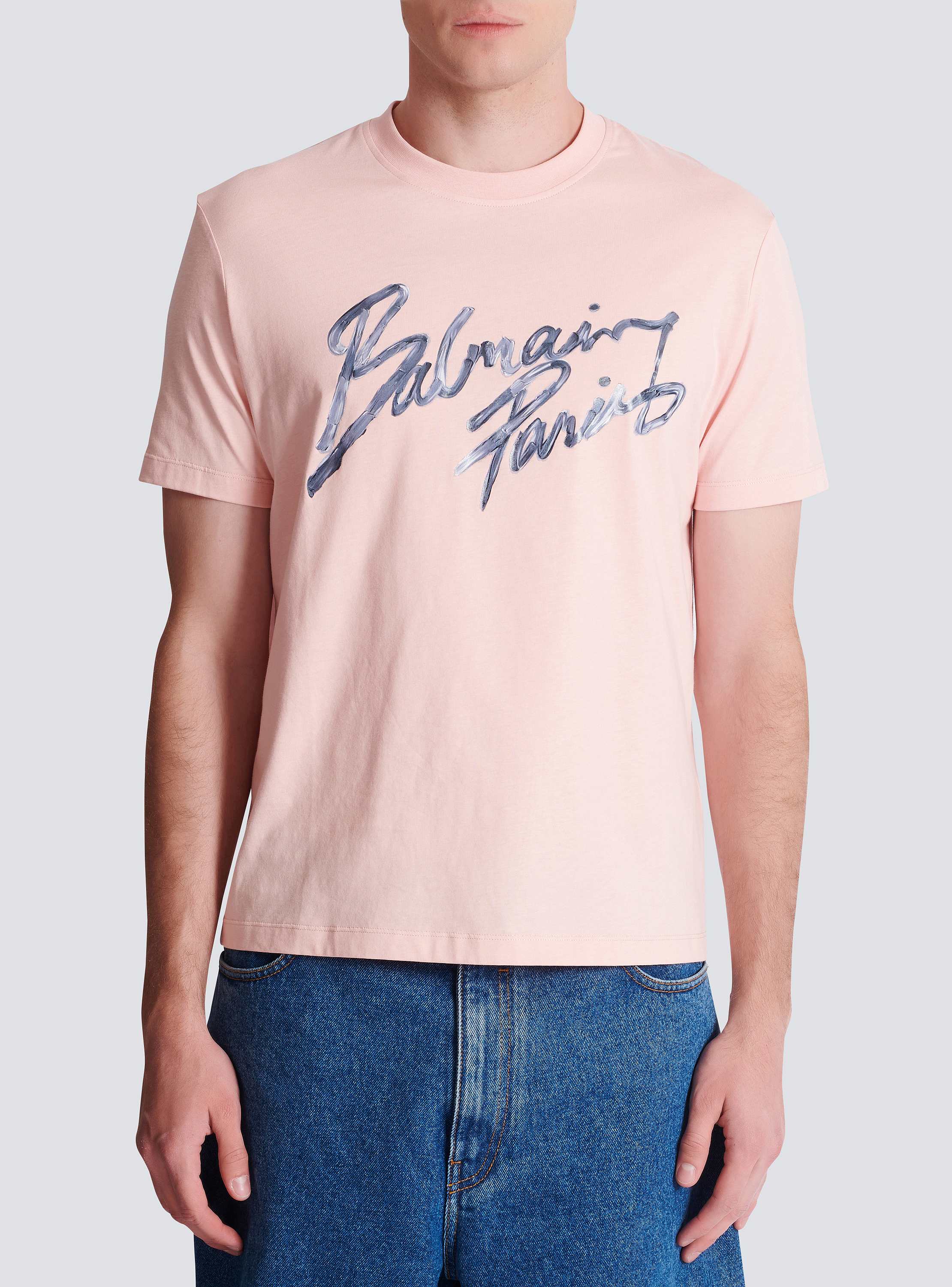 Printed cotton T-shirt