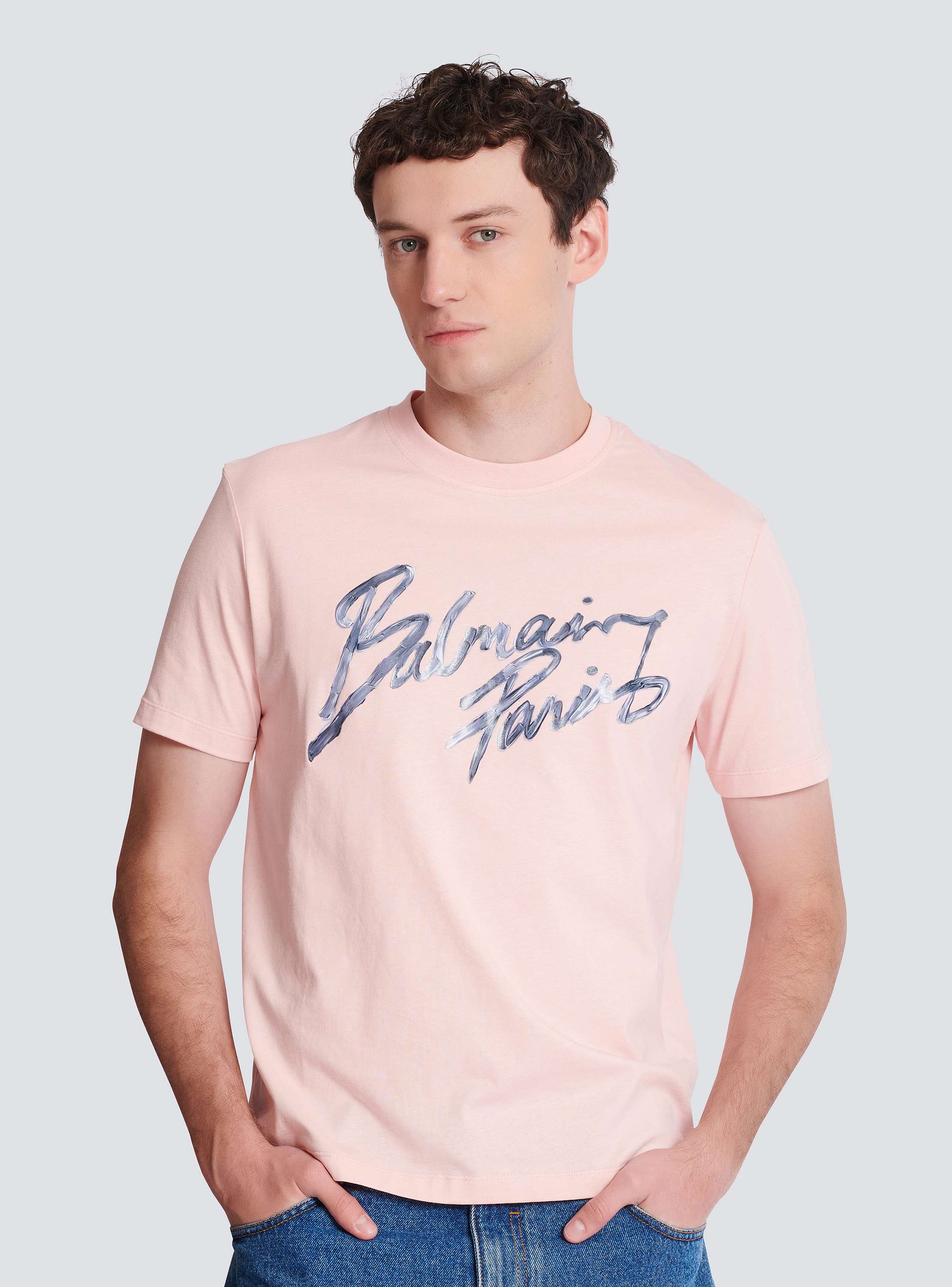 Printed cotton T-shirt