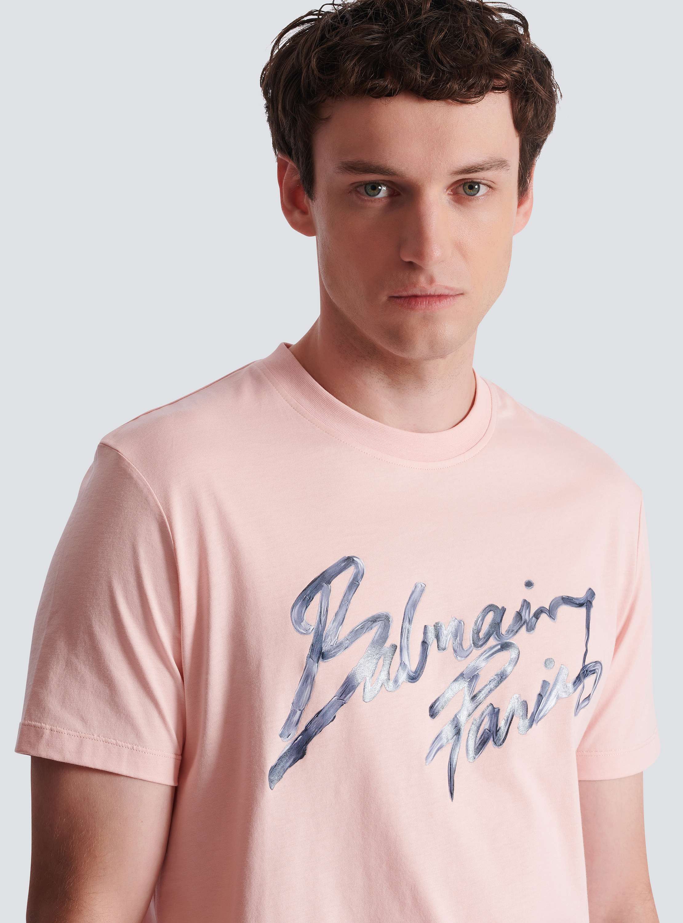 Printed cotton T-shirt