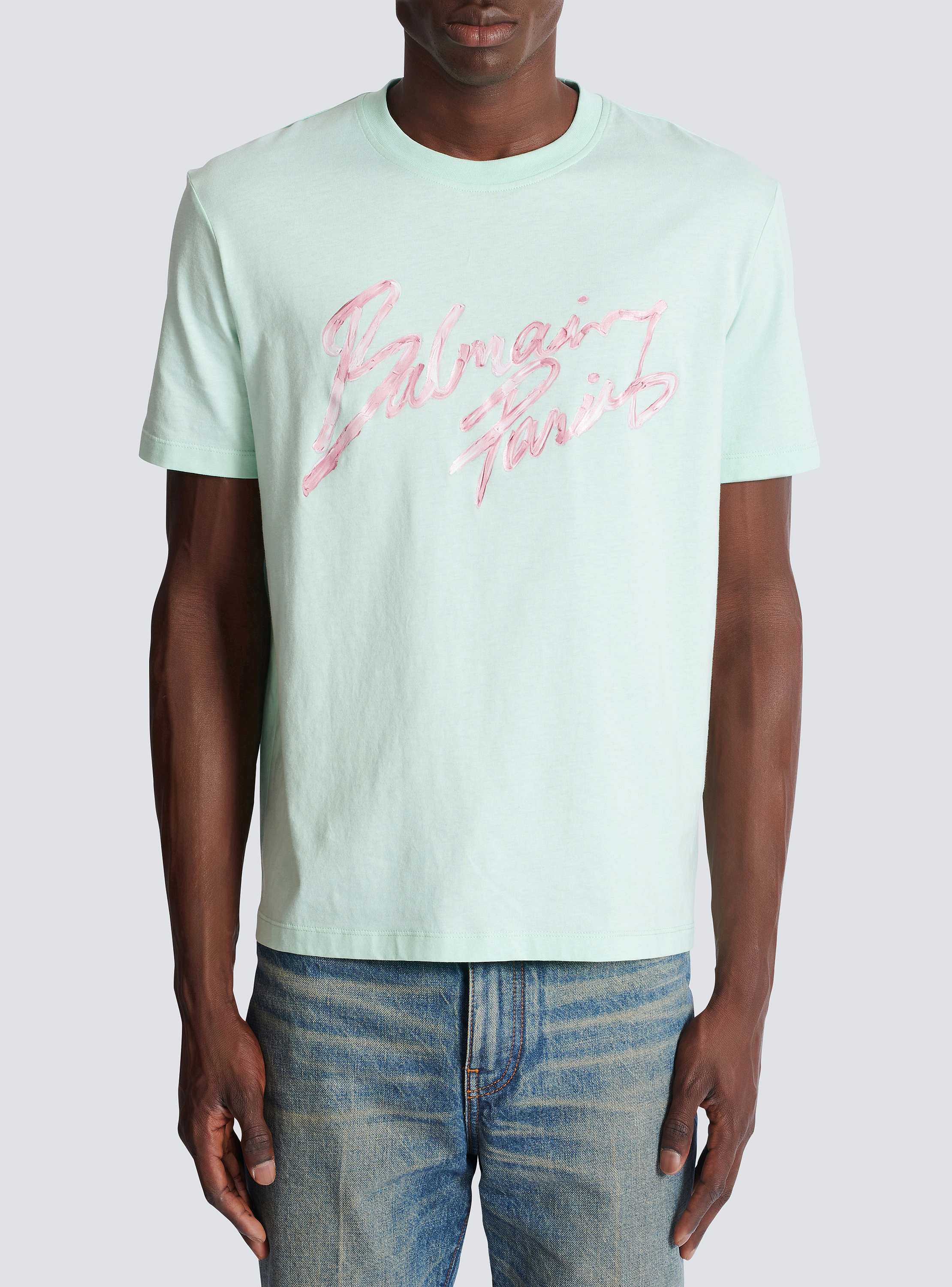 Printed cotton T-shirt