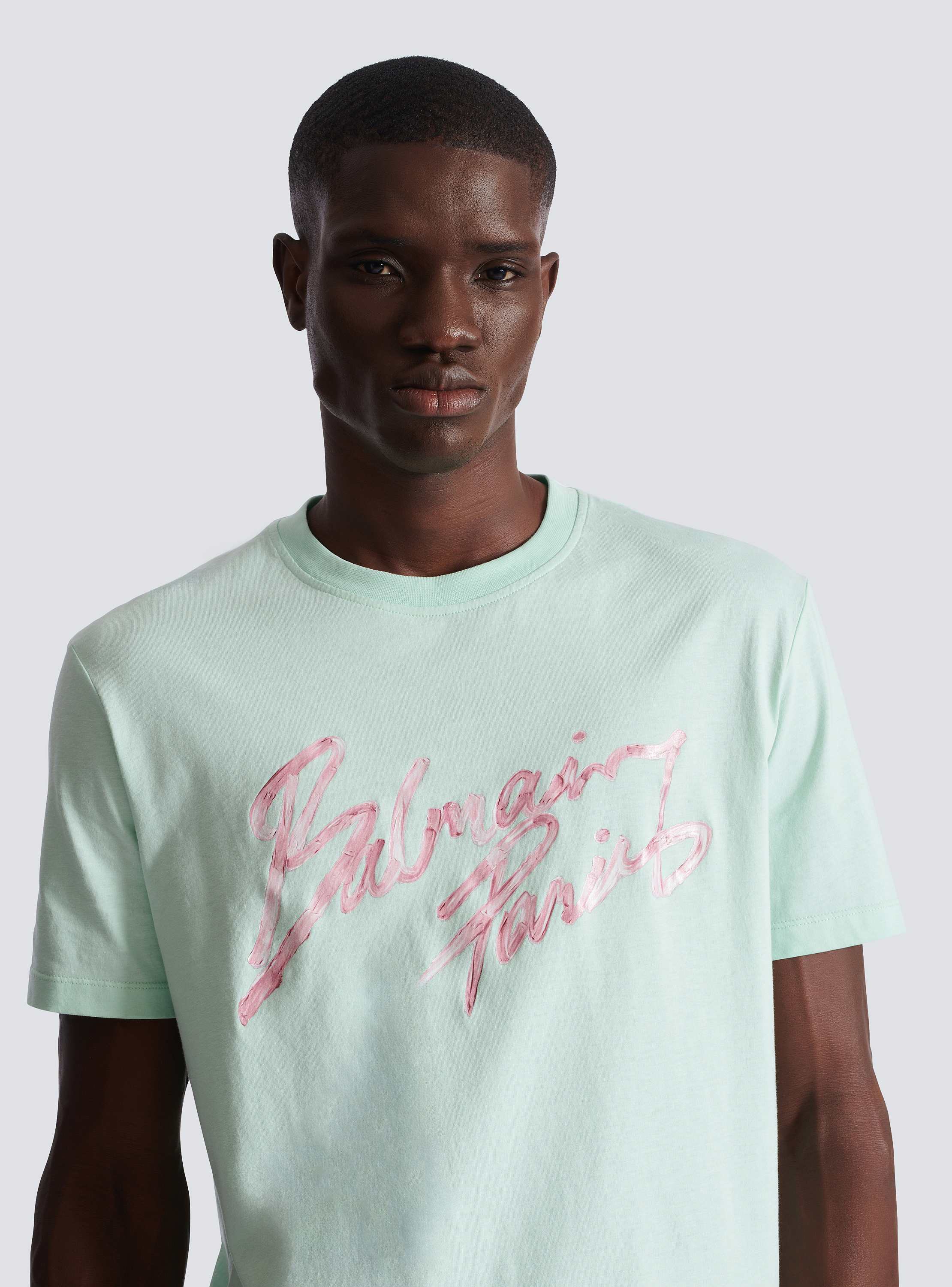 Printed cotton T-shirt