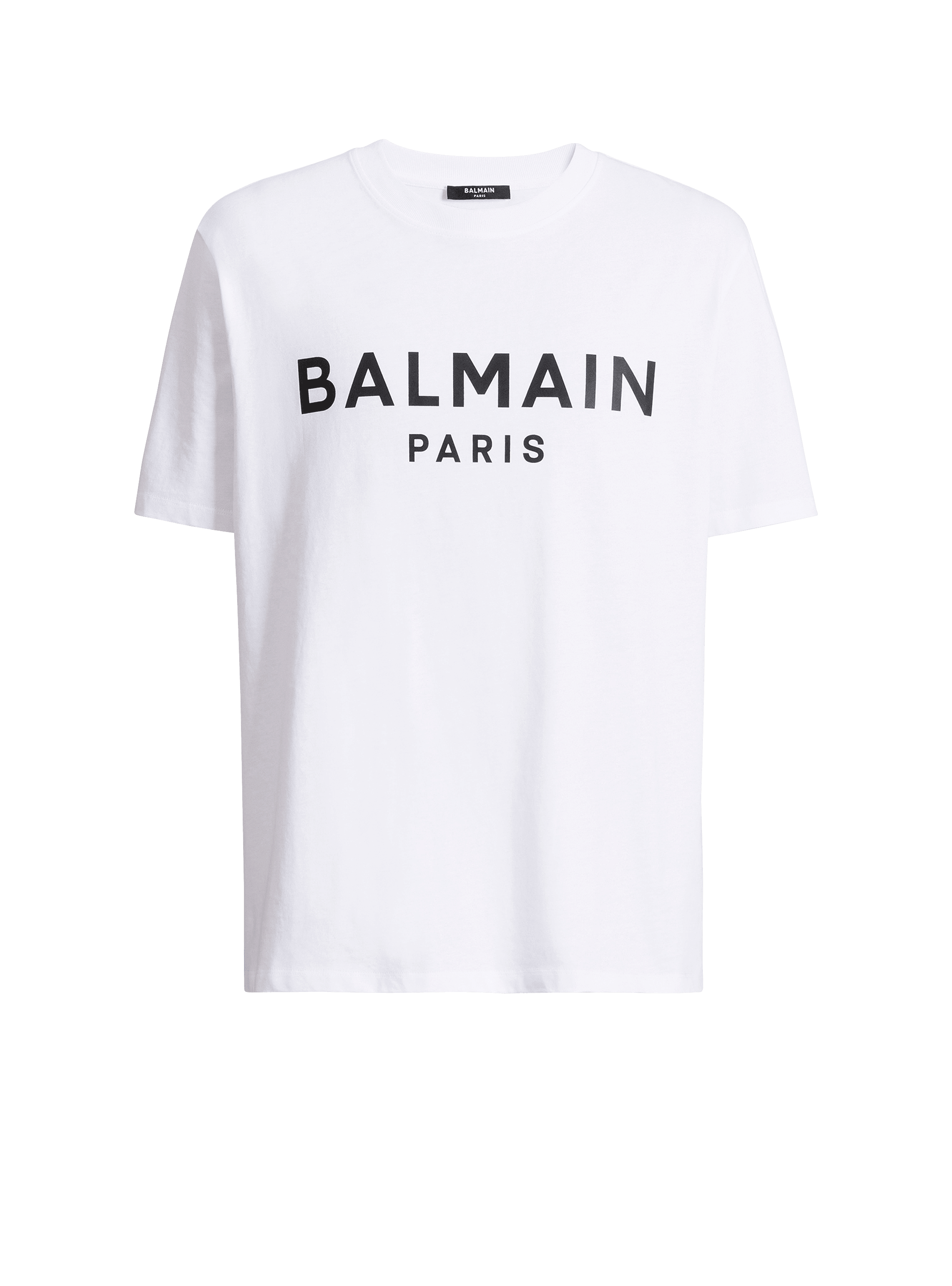 T-shirt imprim&eacute; Balmain paris