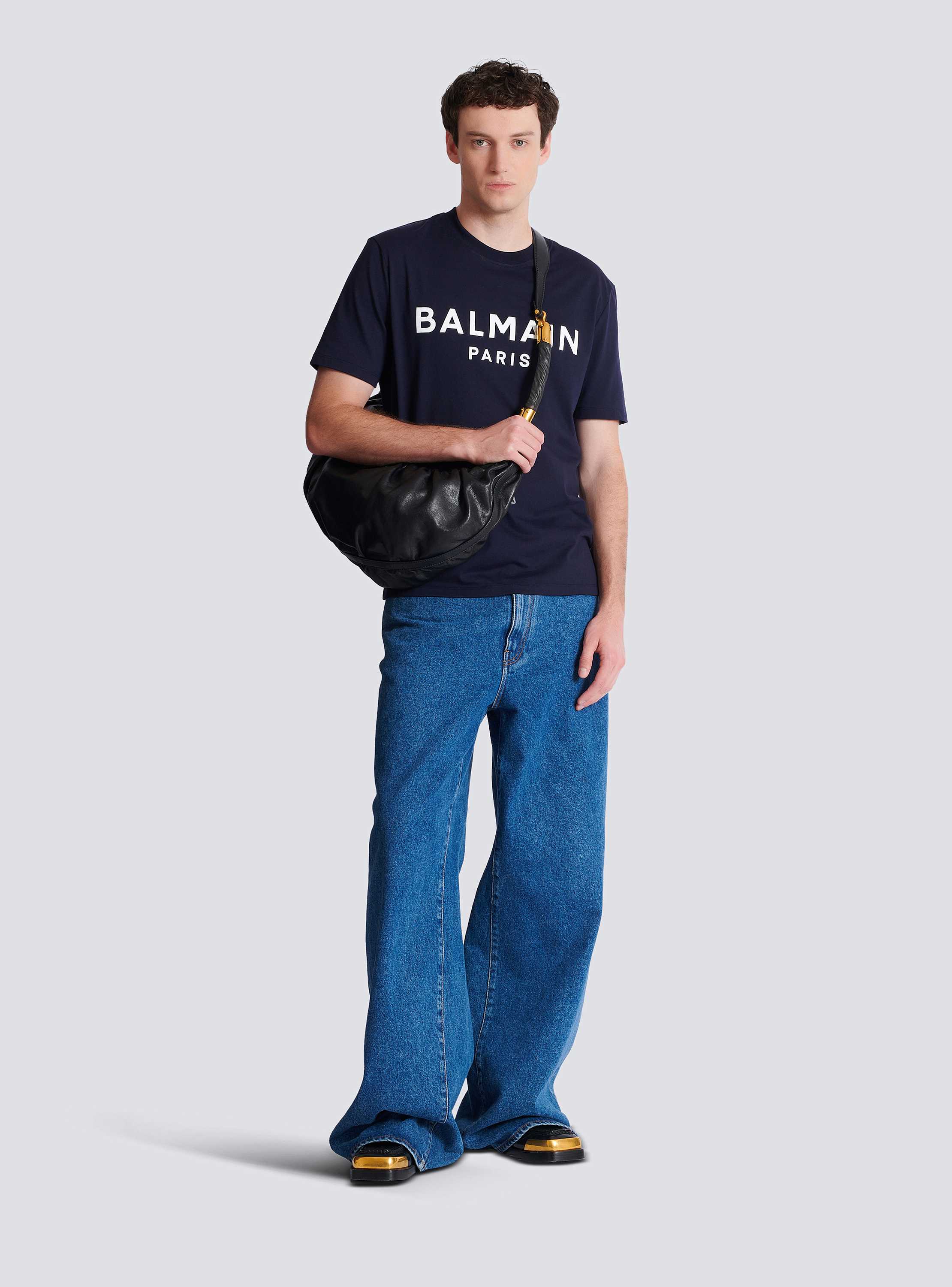 T-shirt with Balmain Paris print