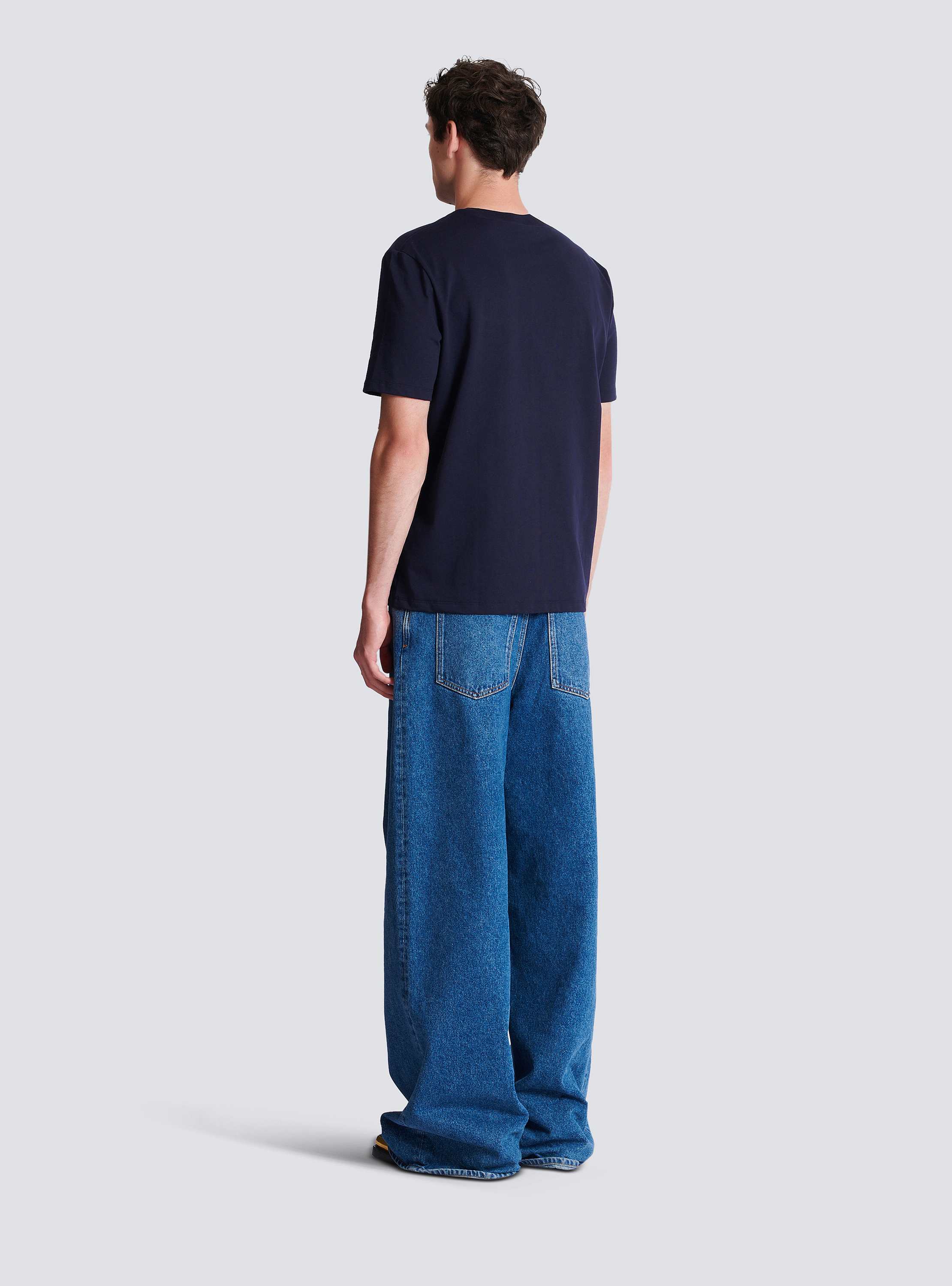 T-shirt with Balmain Paris print