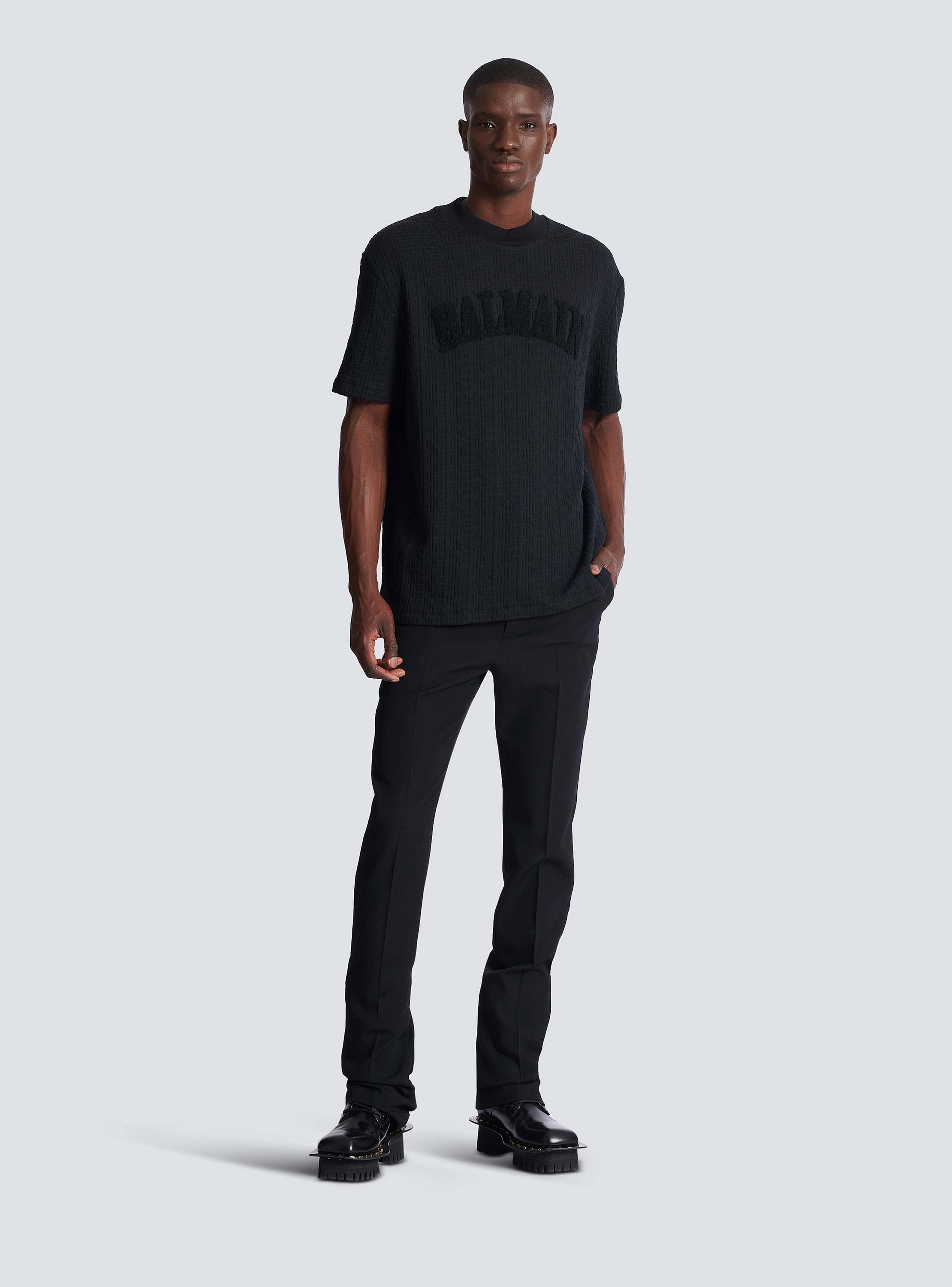 Terry monogram T-shirt