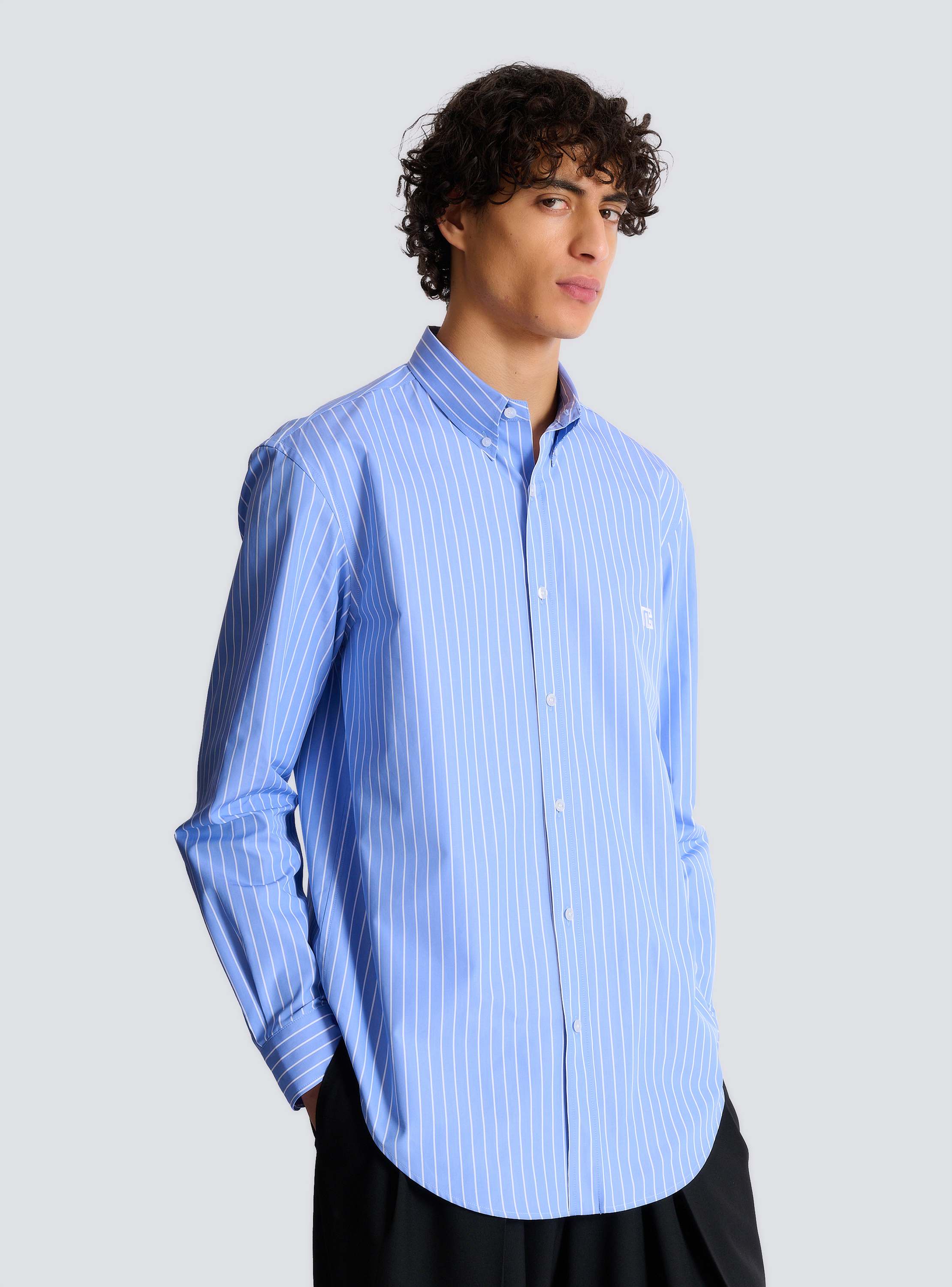 Striped regular-fit shirt
