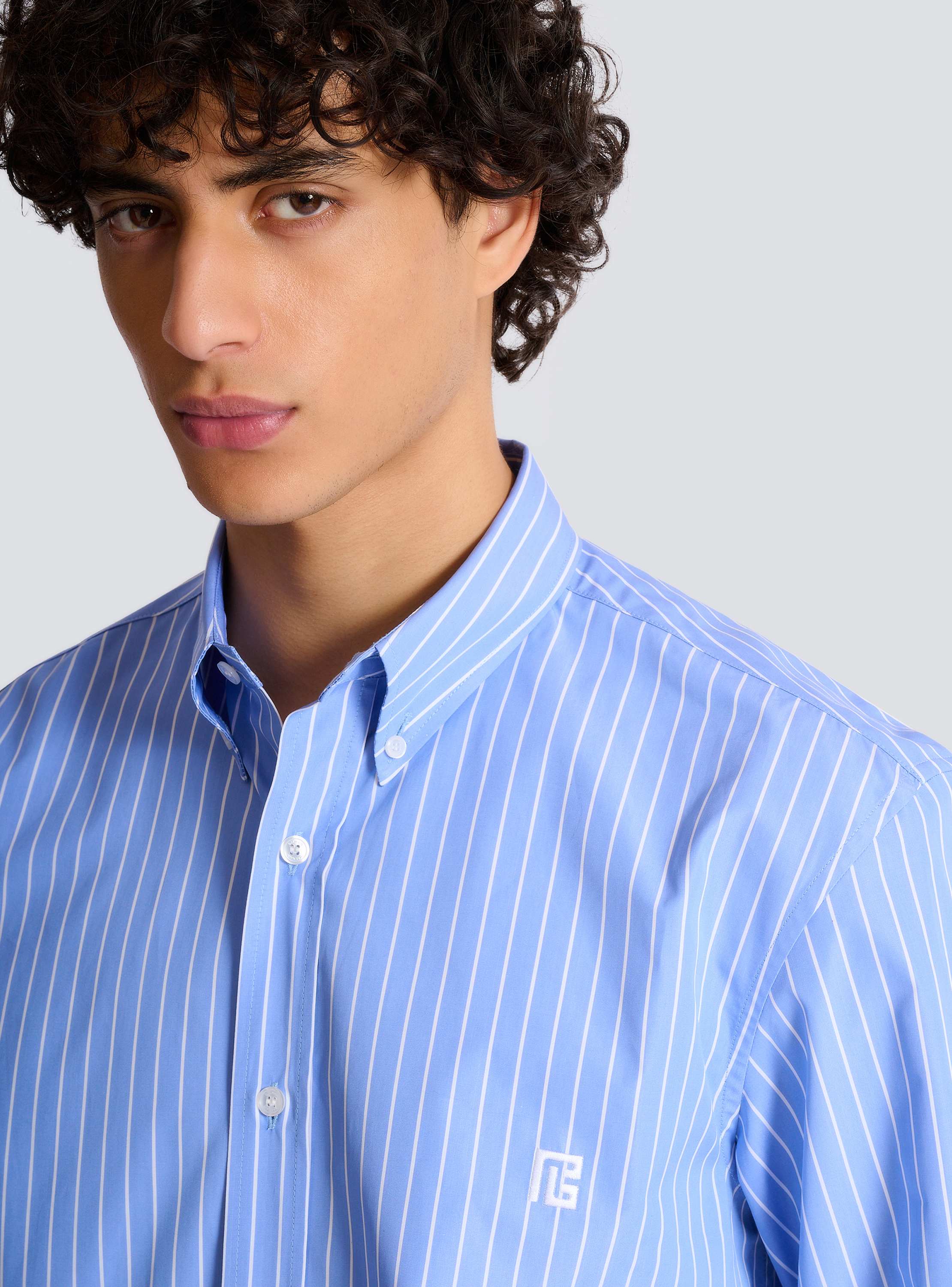 Striped regular-fit shirt