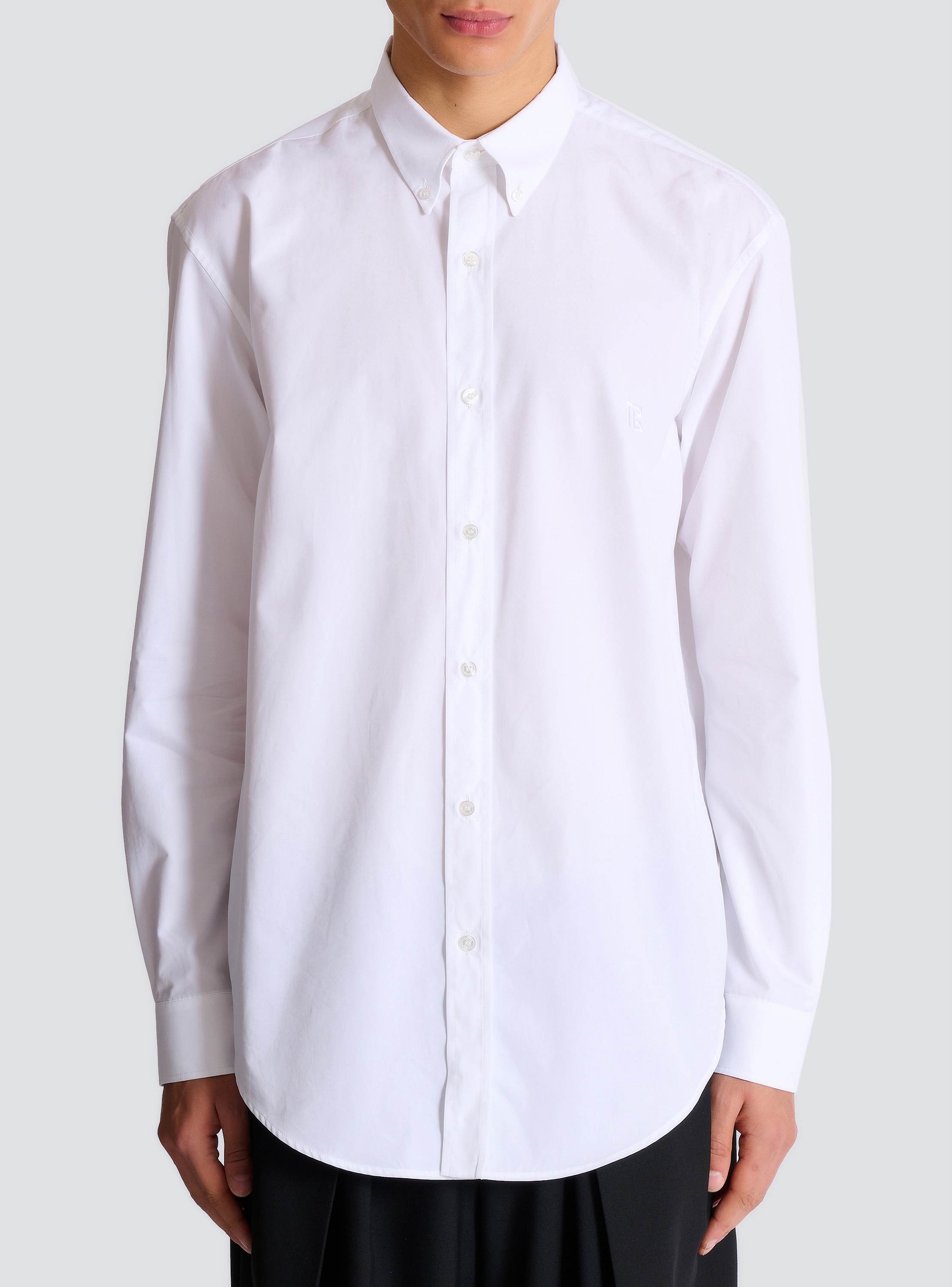 Cotton poplin shirt 