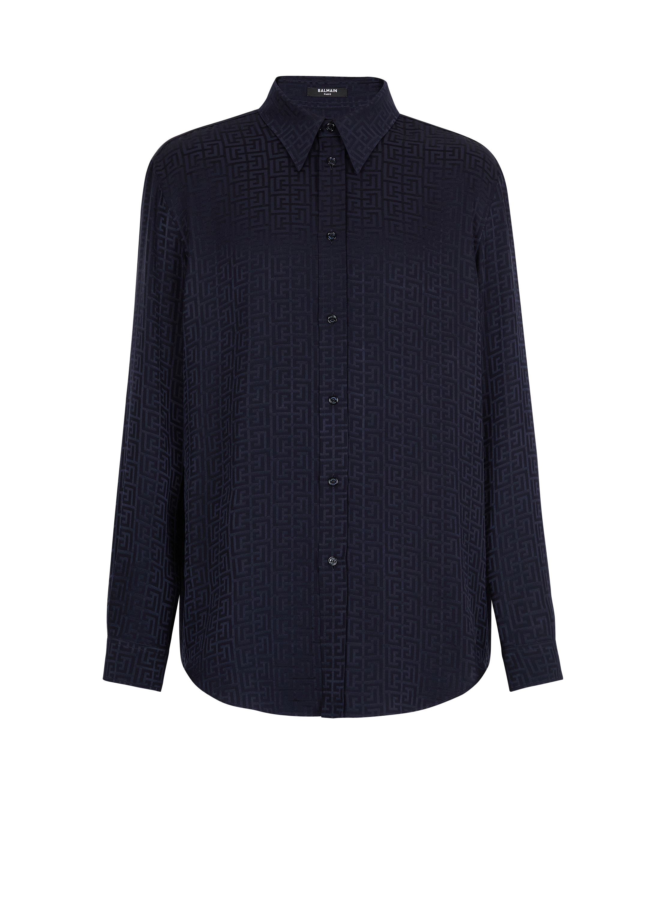 Monogram jacquard shirt