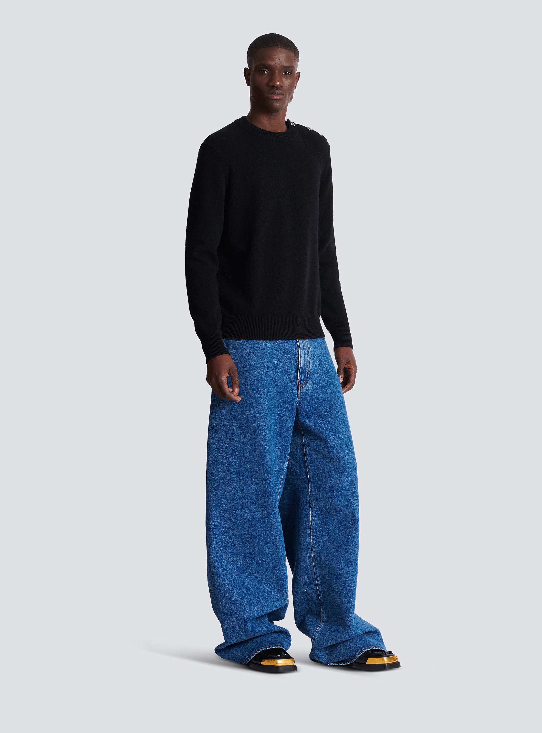 Fine eco-cashmere jumper