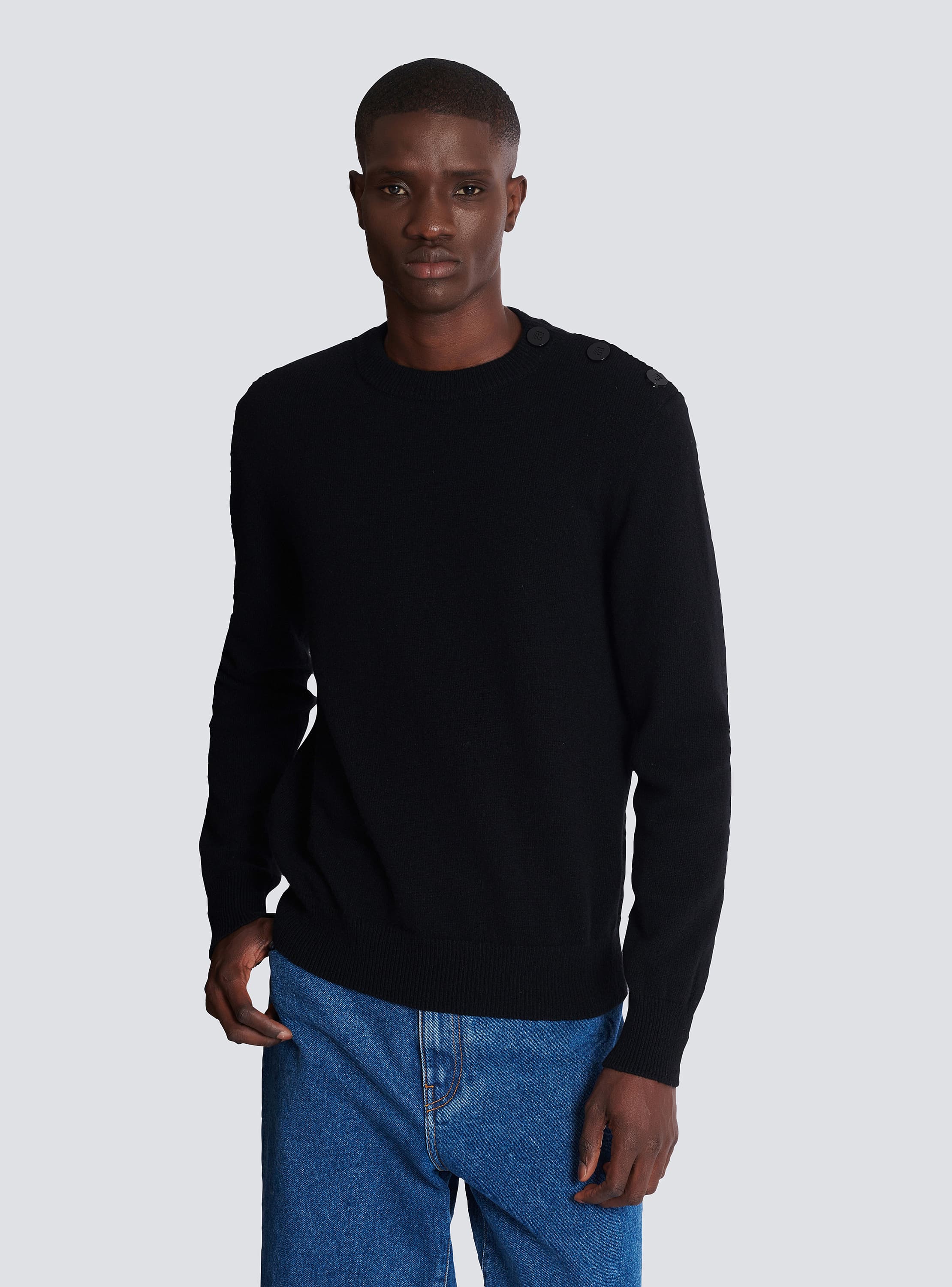 Fine eco-cashmere jumper